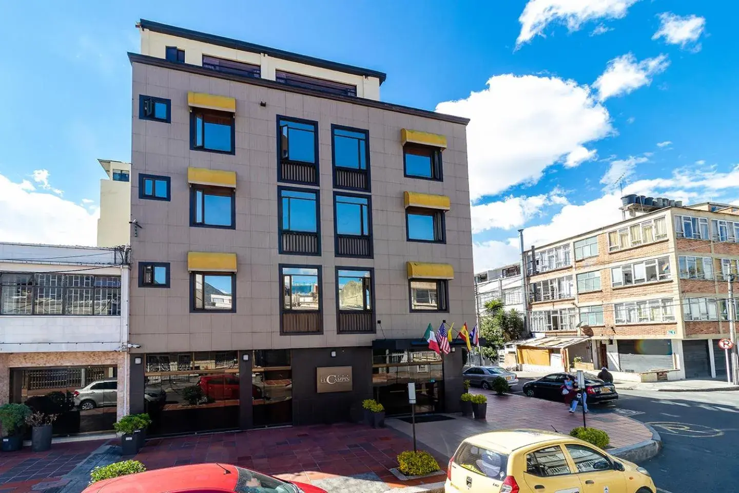 Facade/entrance in Hotel El Campin Facade/entrance in Hotel El Campin