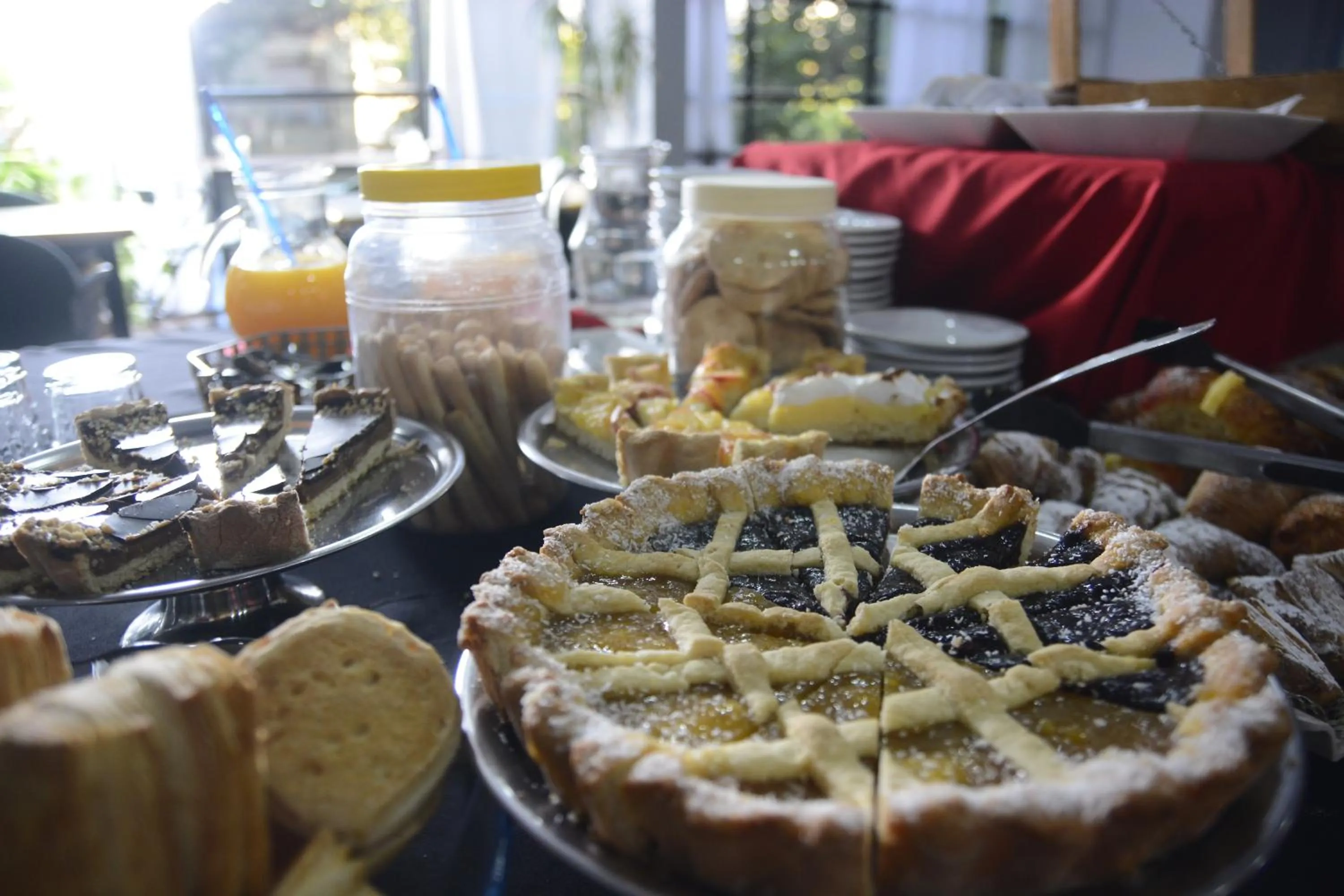 Buffet breakfast in Apart Hotel Alvear