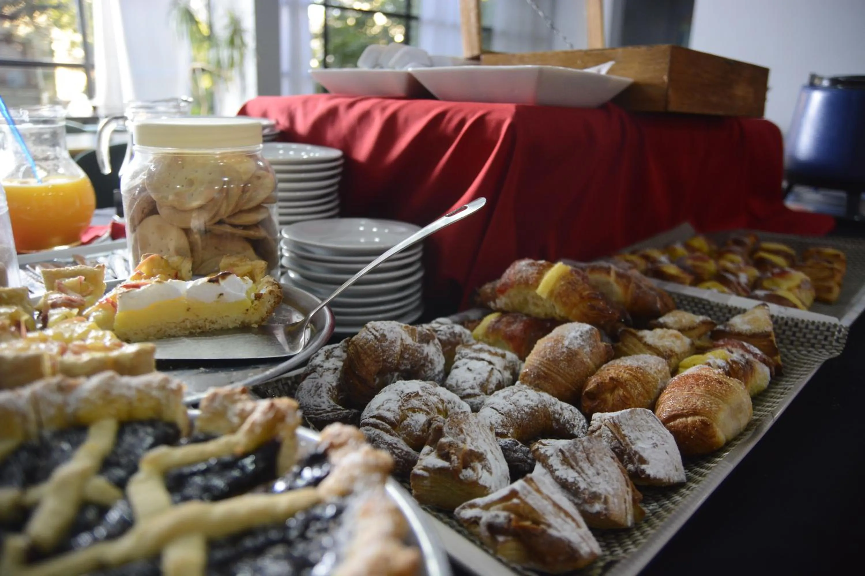 Buffet breakfast in Apart Hotel Alvear