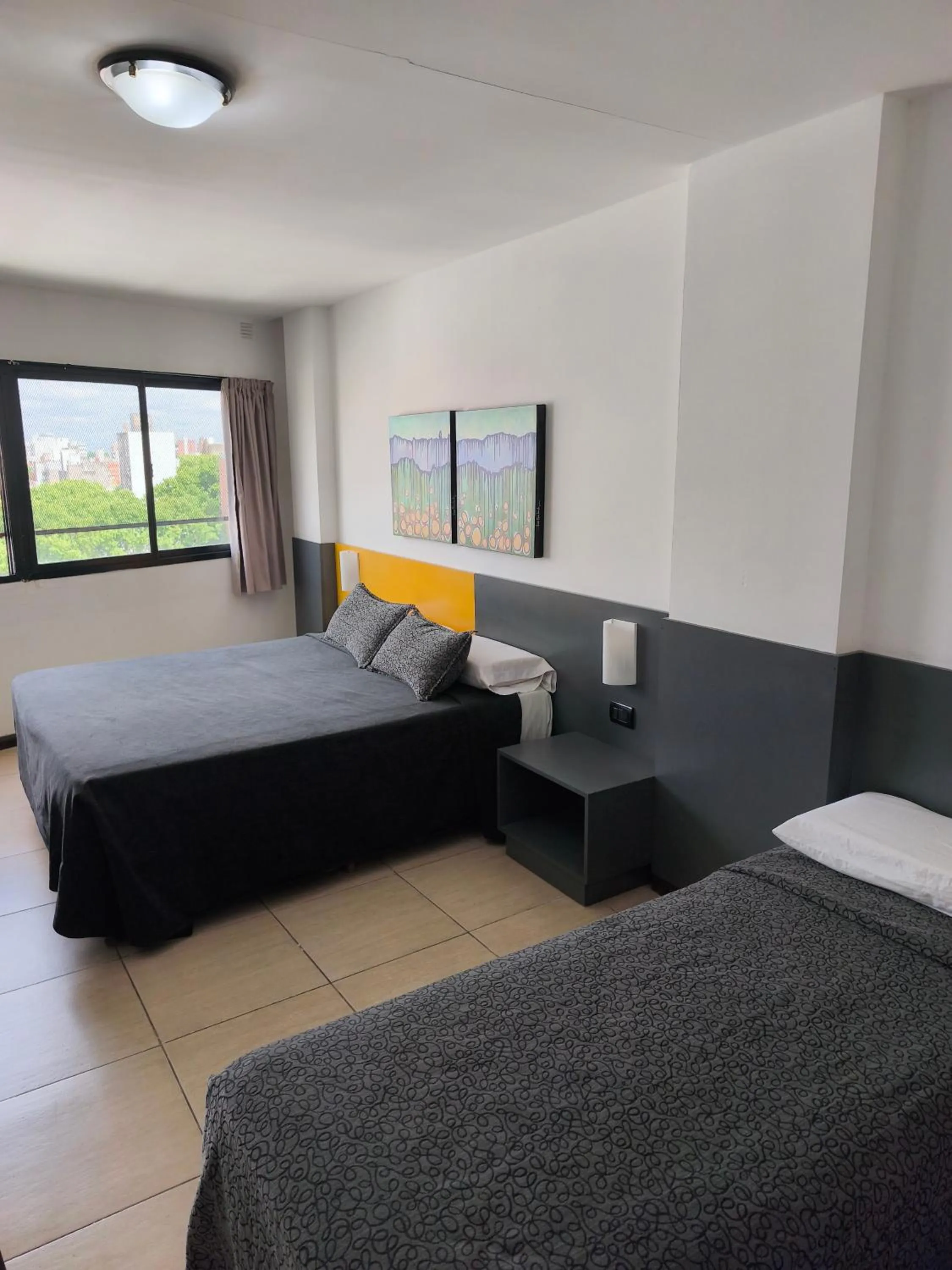 Property building, Bed in Apart Hotel Alvear