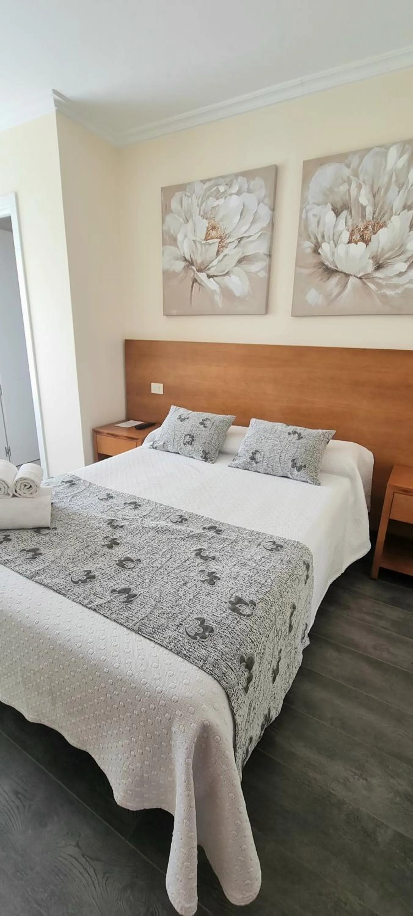 Bed in Pensión San Antón