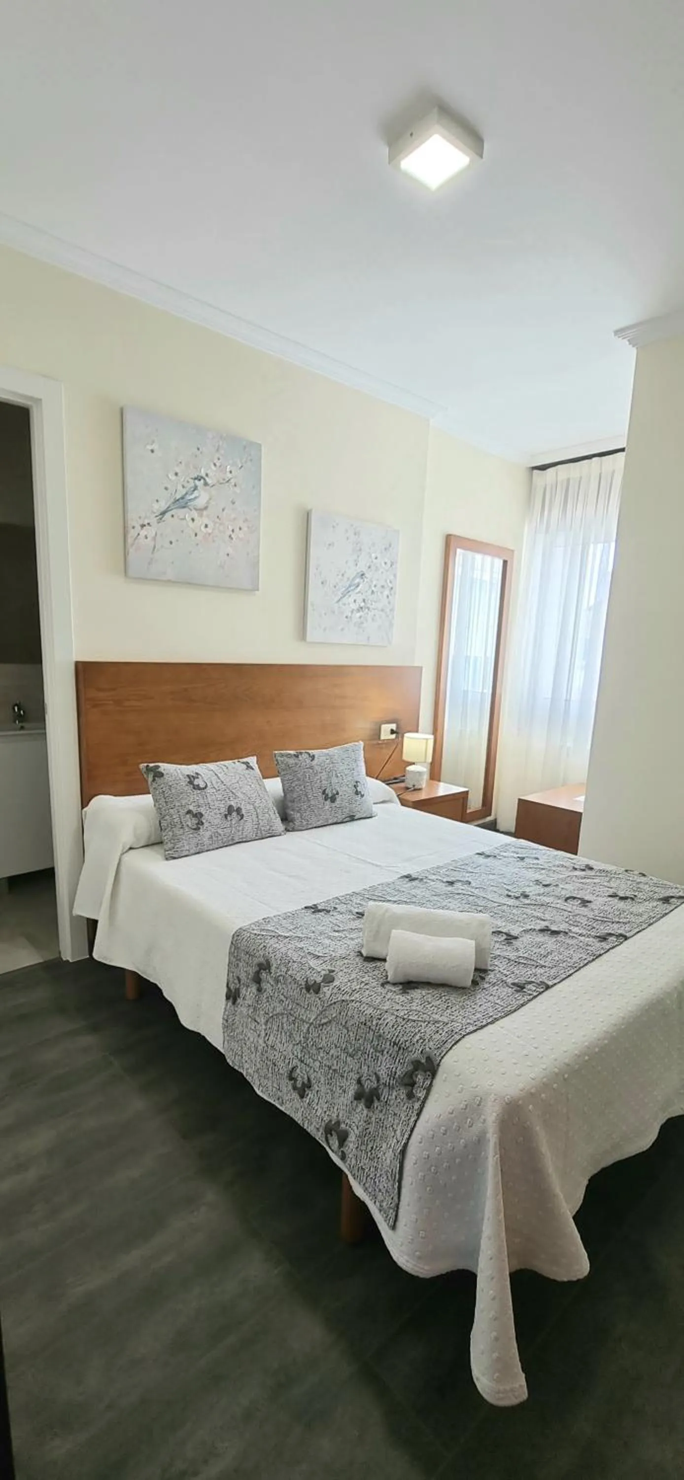 Bed in Pensión San Antón