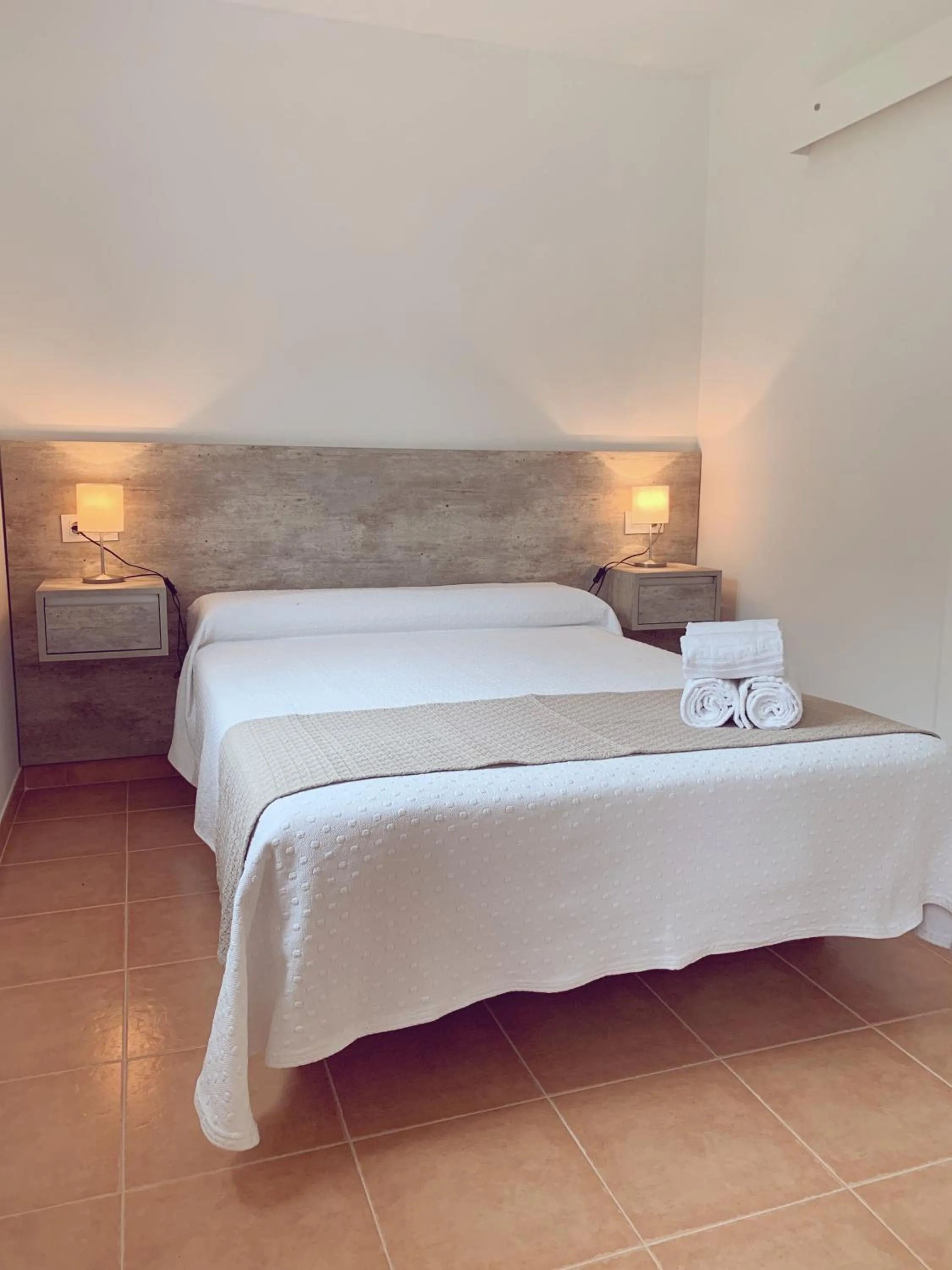 Bed in Pensión San Antón