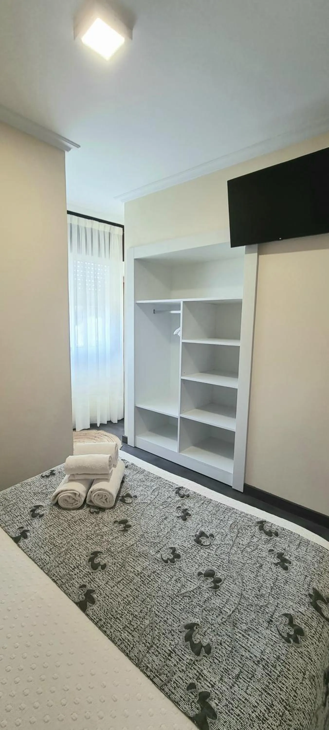 Bed in Pensión San Antón