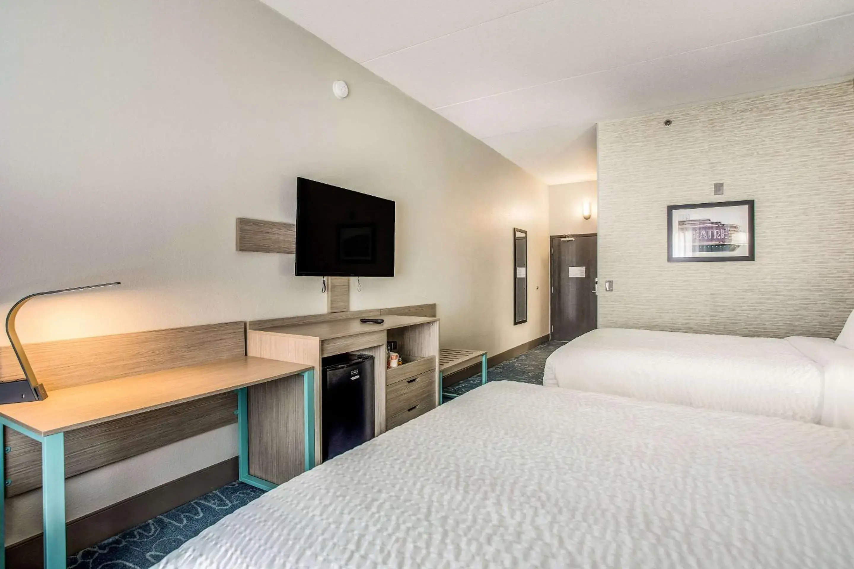 Bedroom, Bed in Clarion Pointe Franklin - Nashville Area Bedroom, Bed in Clarion Pointe Franklin - Nashville Area