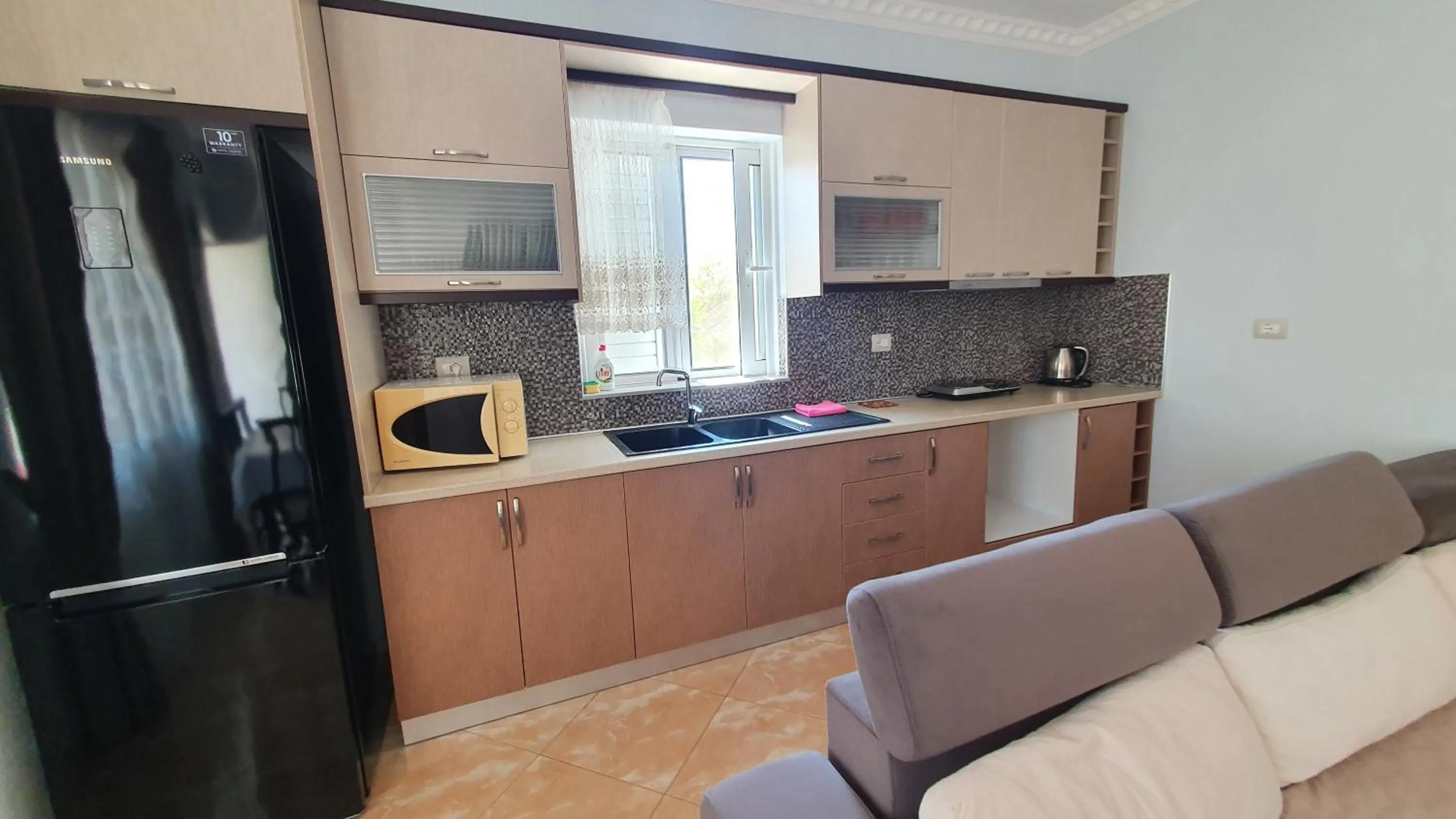 Kitchen or kitchenette in Villa Denis Ksamil