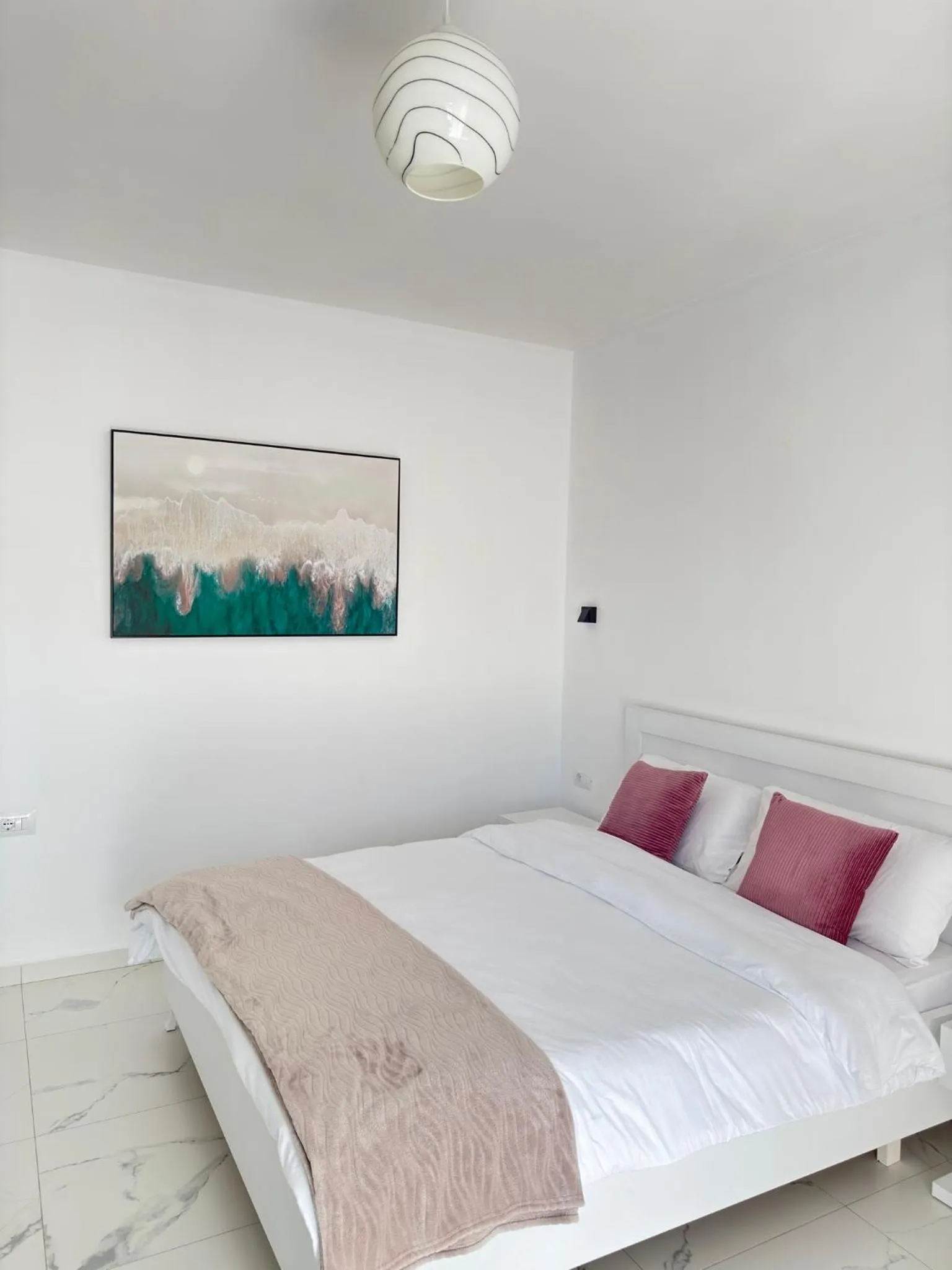 Bed in Villa Denis Ksamil