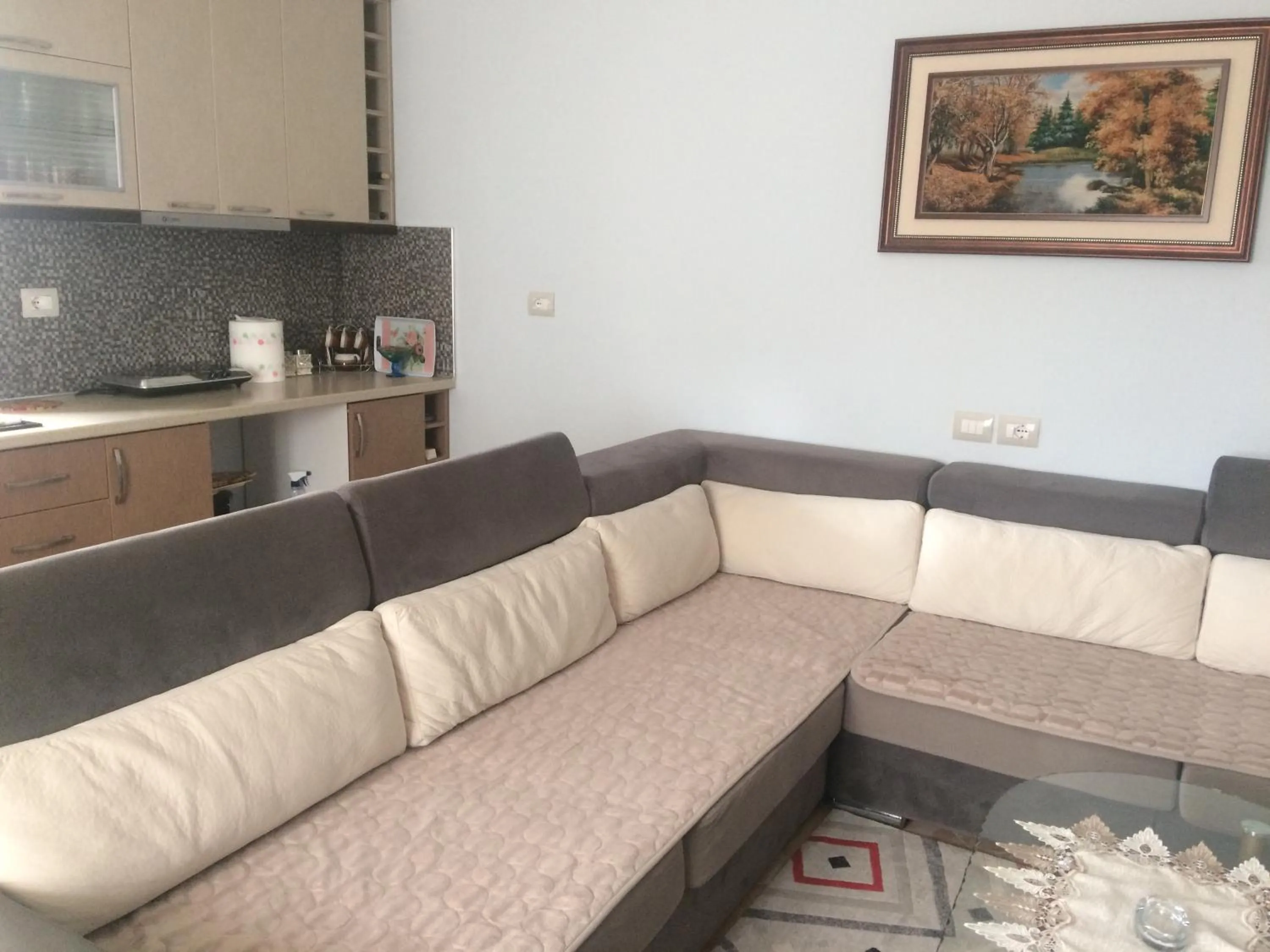 Kitchen or kitchenette in Villa Denis Ksamil
