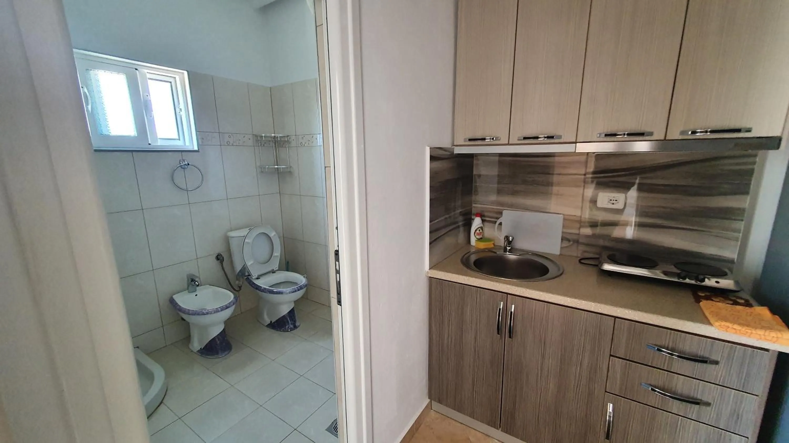 Kitchen or kitchenette in Villa Denis Ksamil