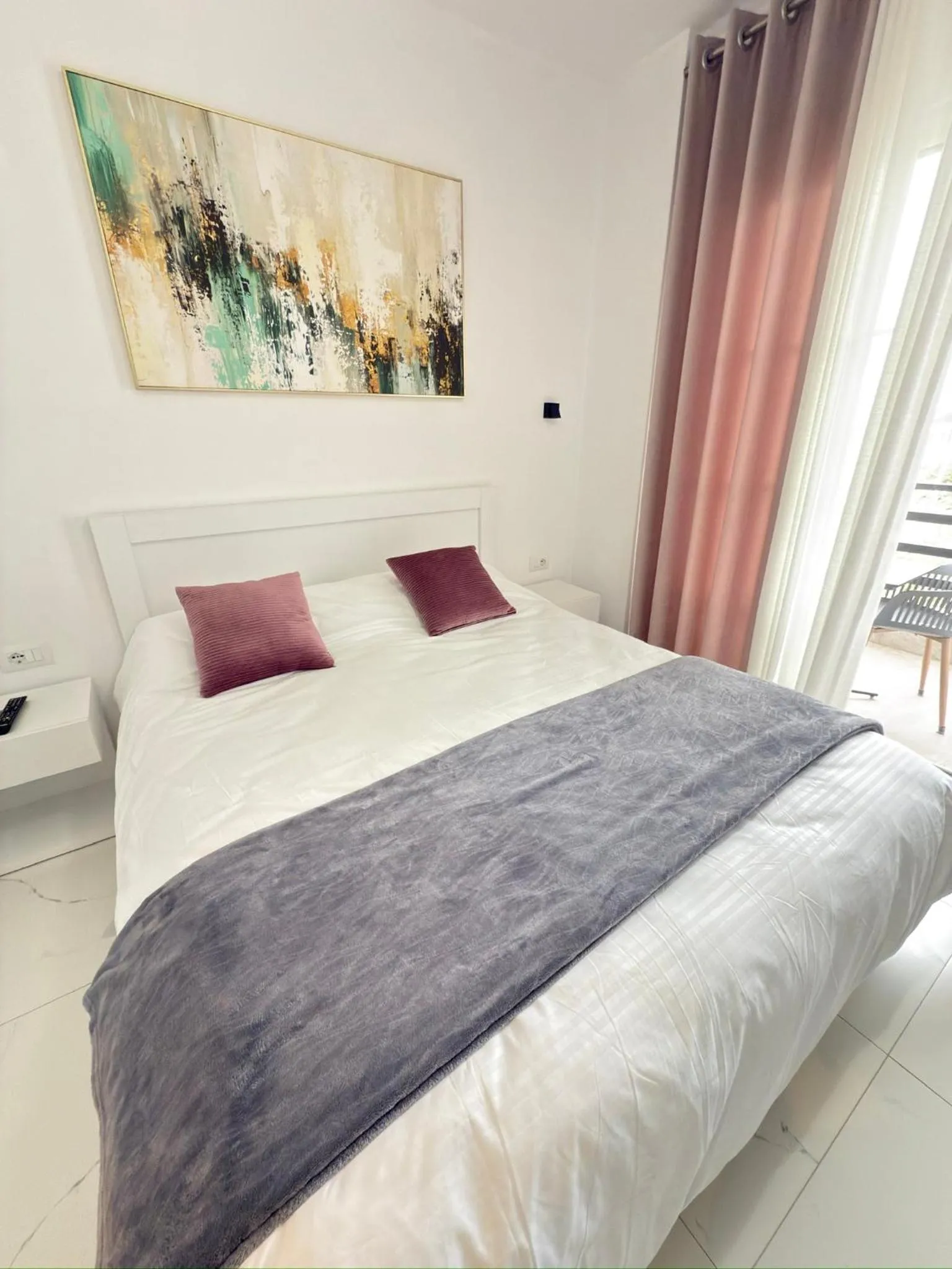Bed in Villa Denis Ksamil