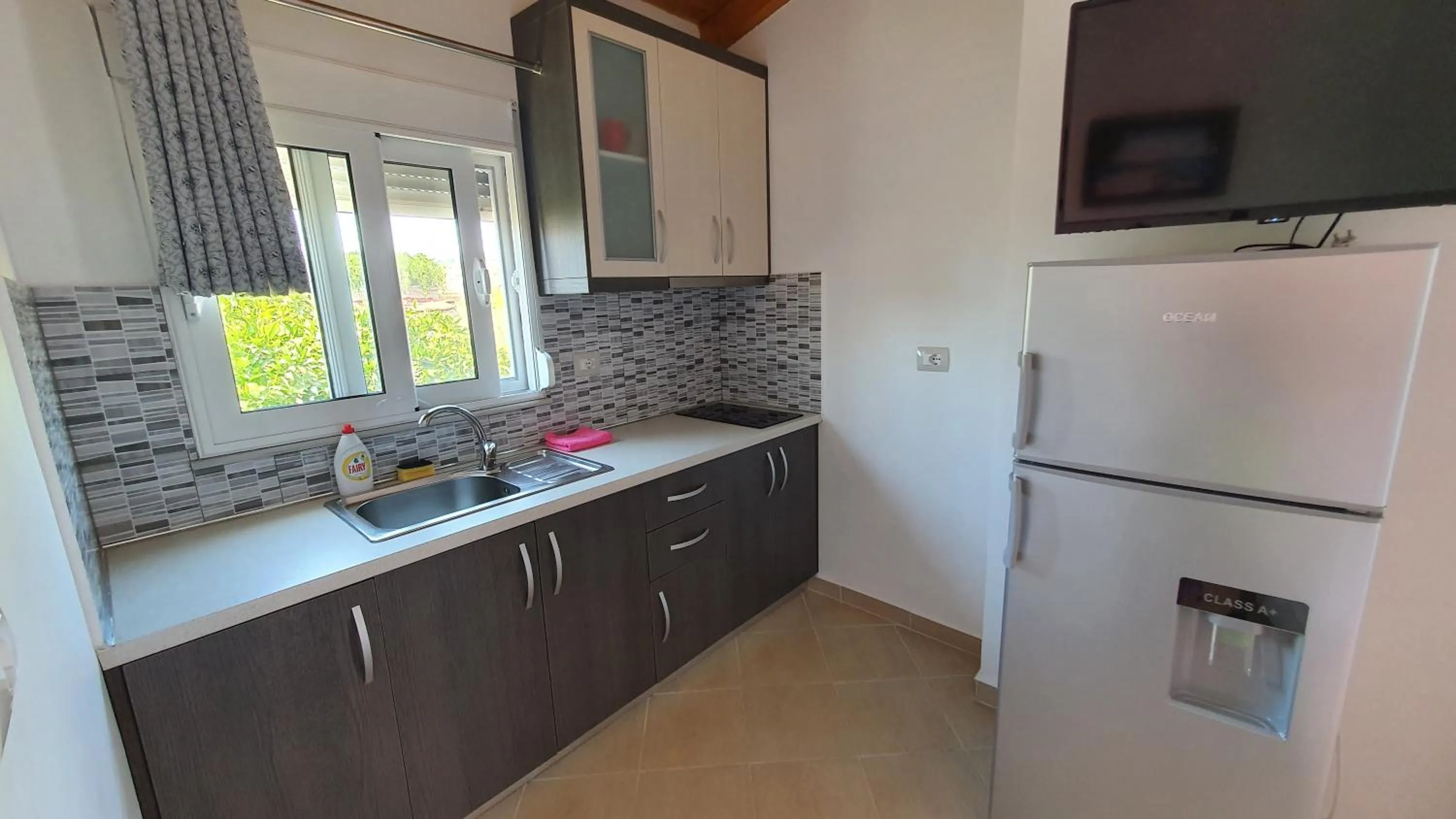 Kitchen or kitchenette in Villa Denis Ksamil