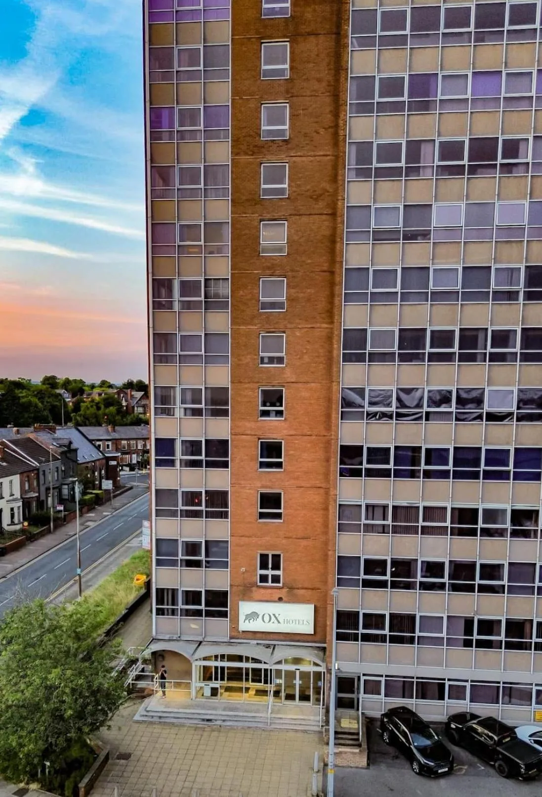 Property building in OX Hotel Manchester