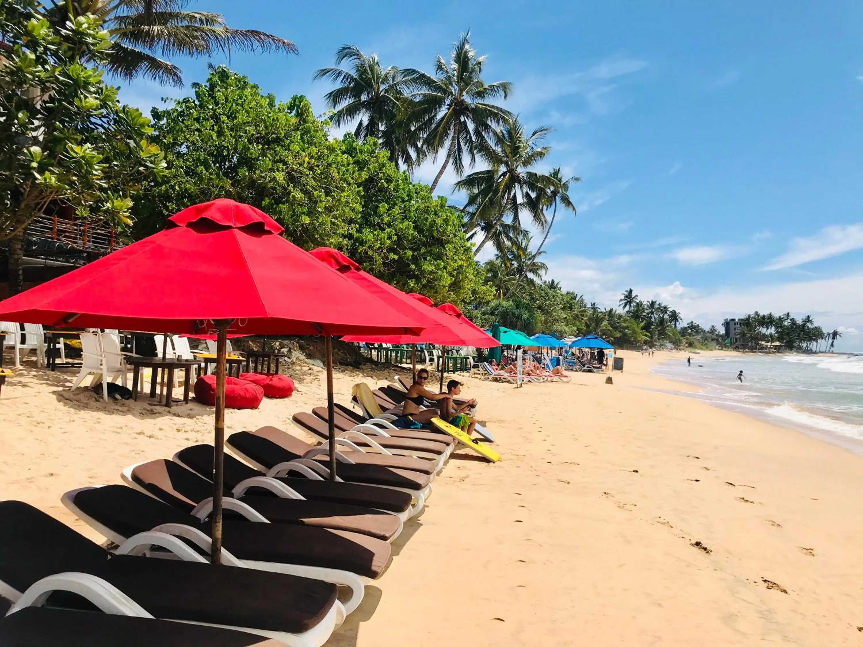 sunbed in Central Beach Inn