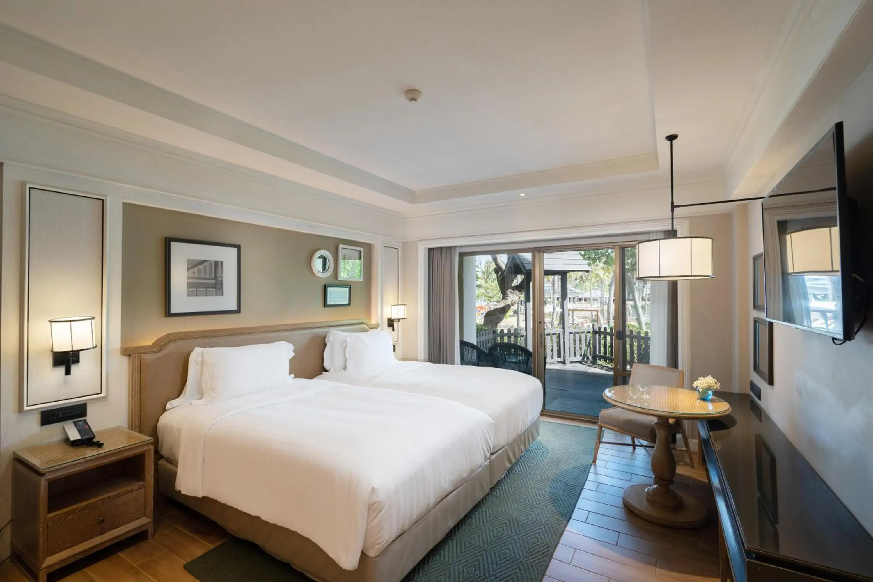 View (from property/room), Bed in Dusit Thani Hua Hin View (from property/room), Bed in Dusit Thani Hua Hin