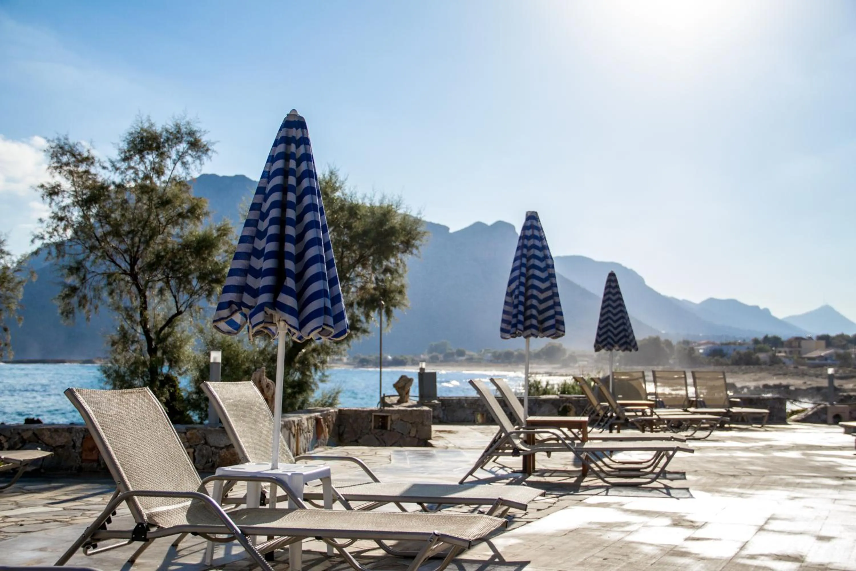 Swimming pool in Blue Beach Villas Apartments