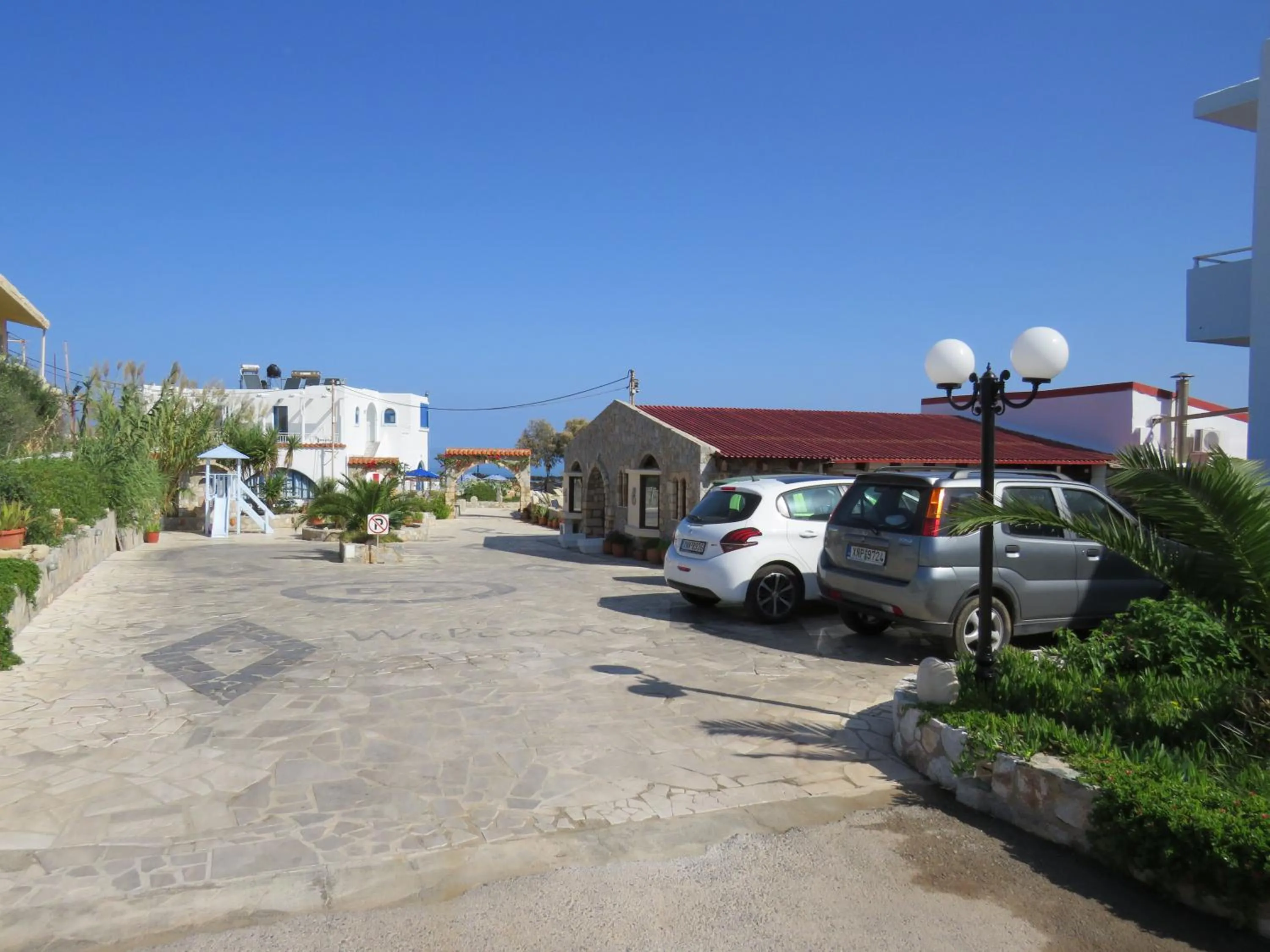 Area and facilities in Blue Beach Villas Apartments