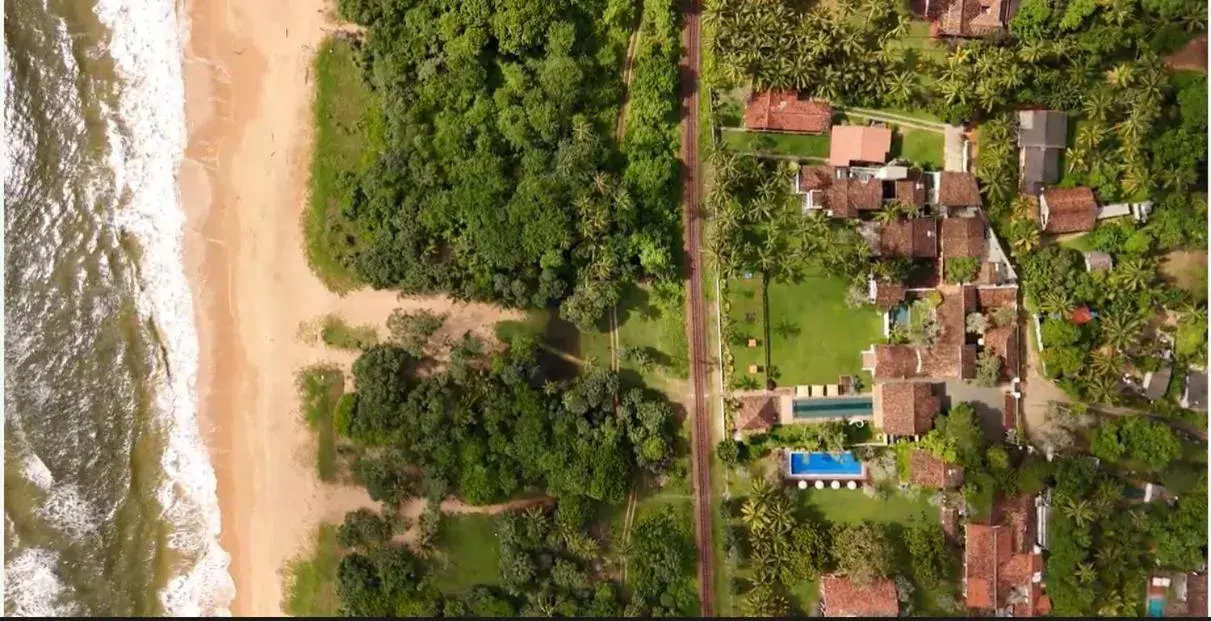 Bird's eye view in The Villa Bentota by KK Collection Bird's eye view in The Villa Bentota by KK Collection
