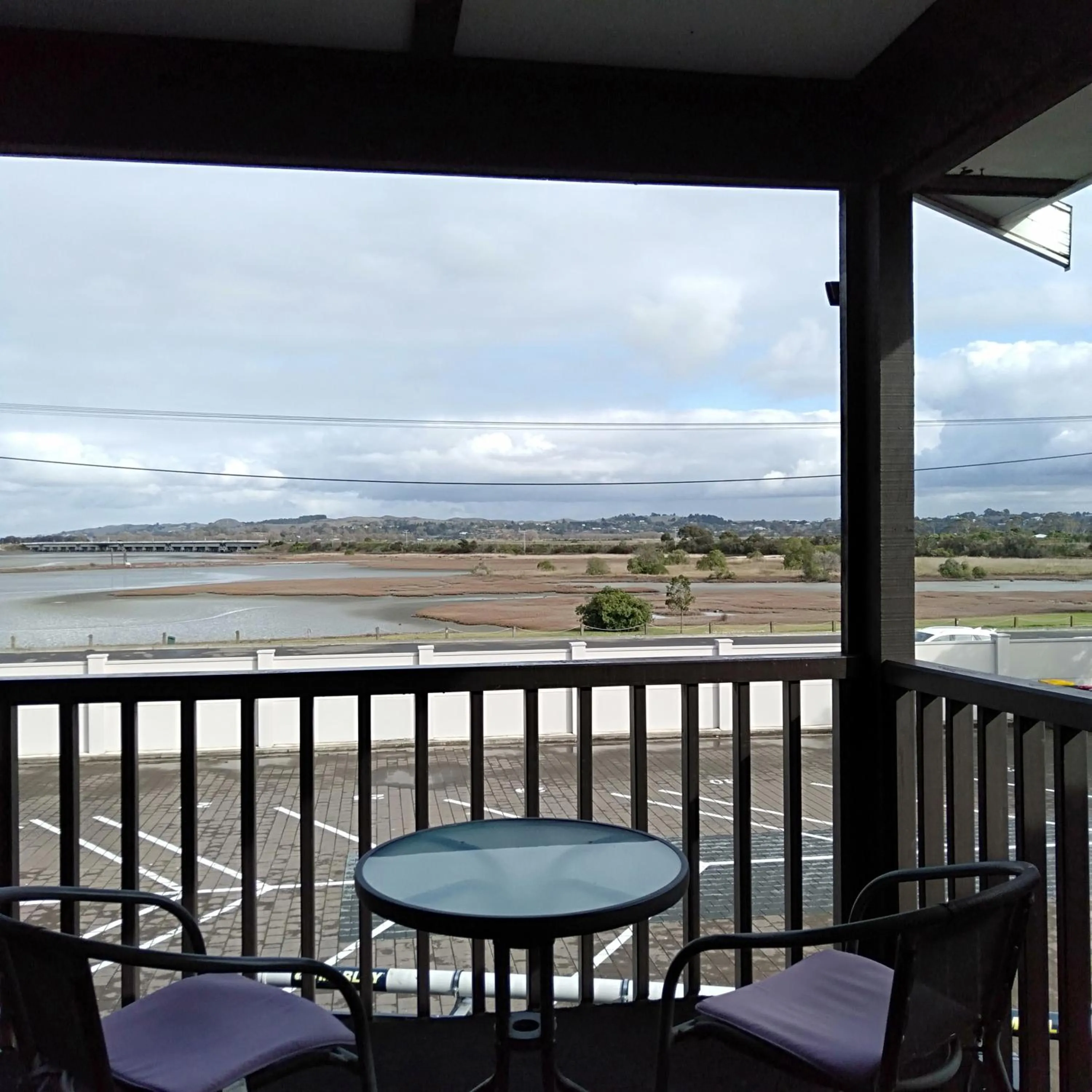 Balcony/Terrace in Albatross Motel