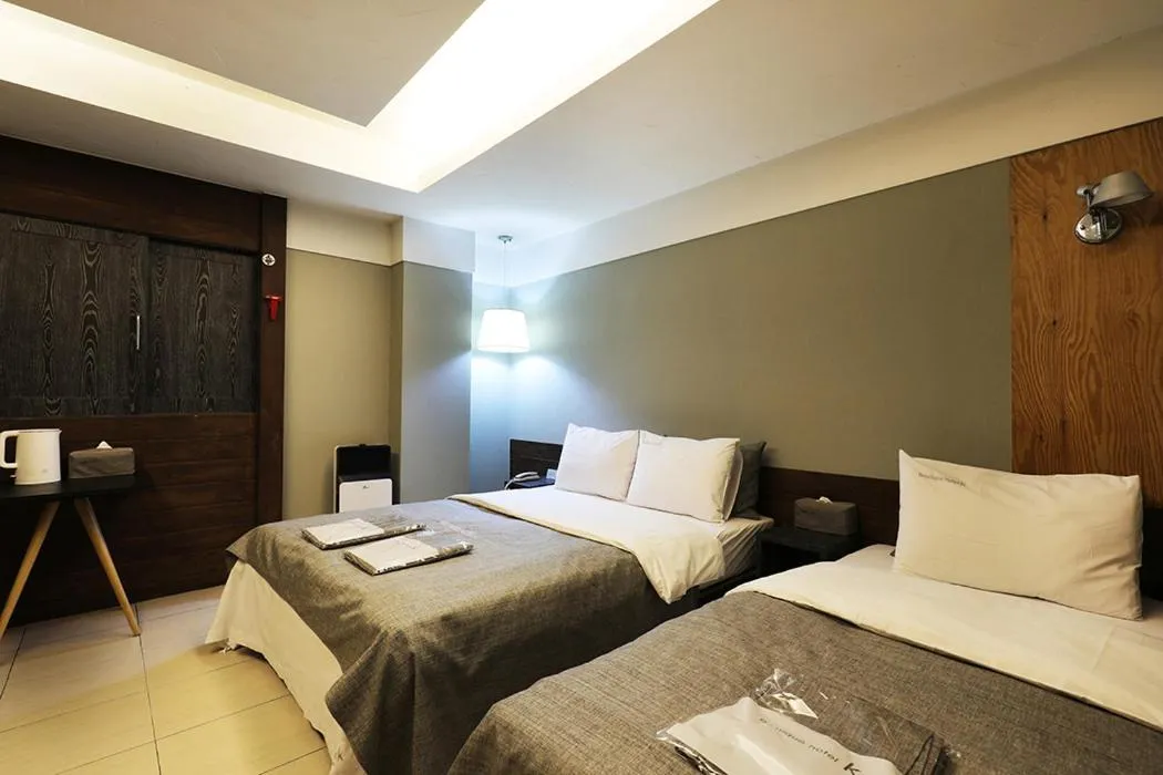 Bed in boutique hotel k Dongdaemun