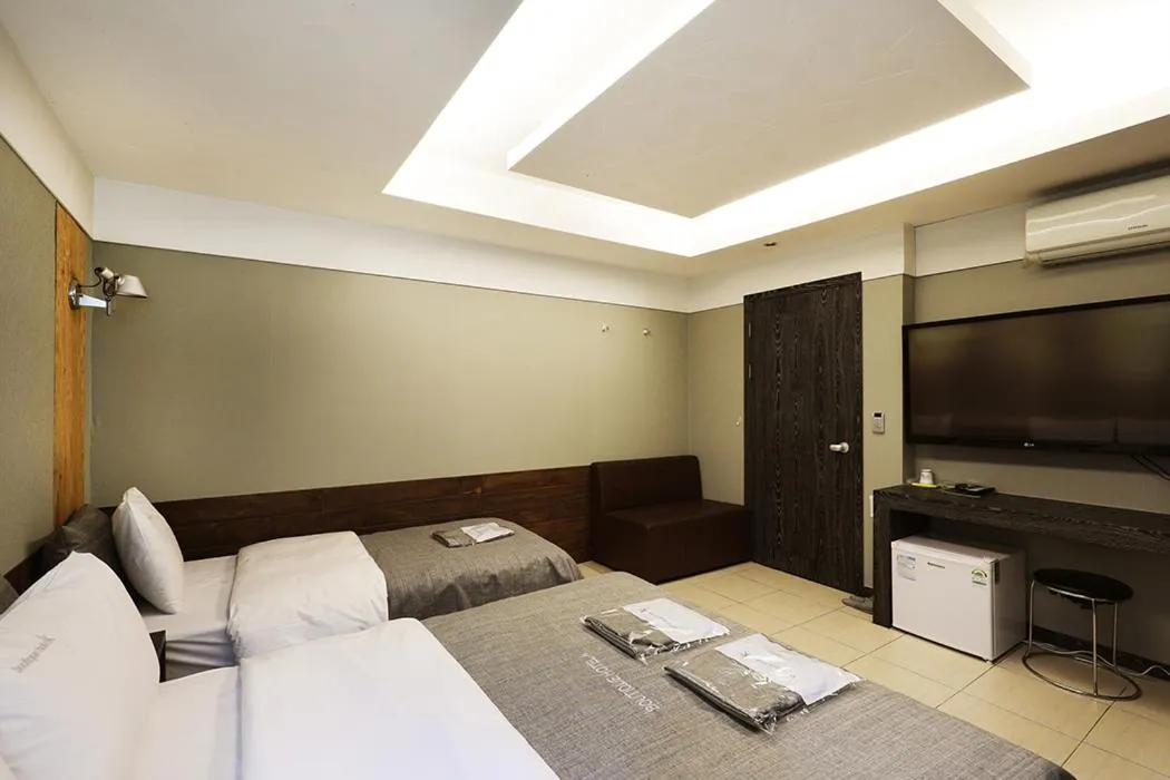 Bed in boutique hotel k Dongdaemun