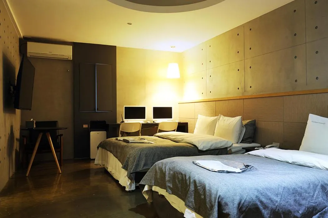 Bed in boutique hotel k Dongdaemun