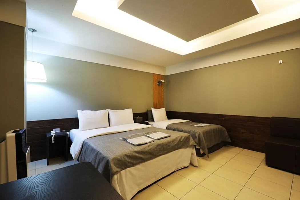 Bed in boutique hotel k Dongdaemun