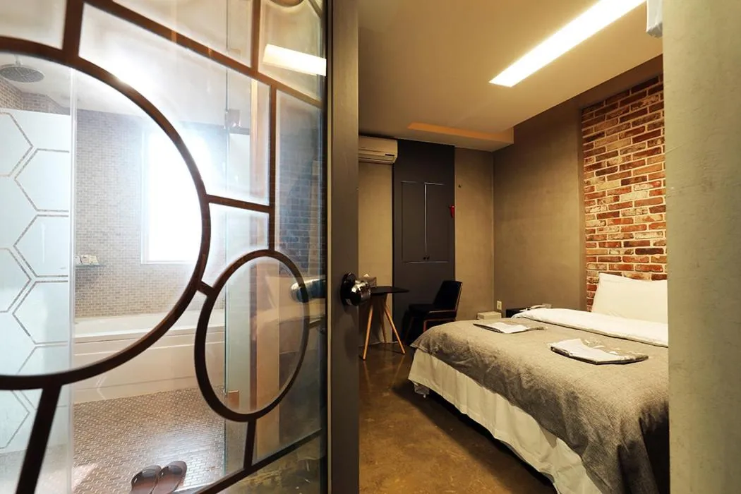 Bed in boutique hotel k Dongdaemun