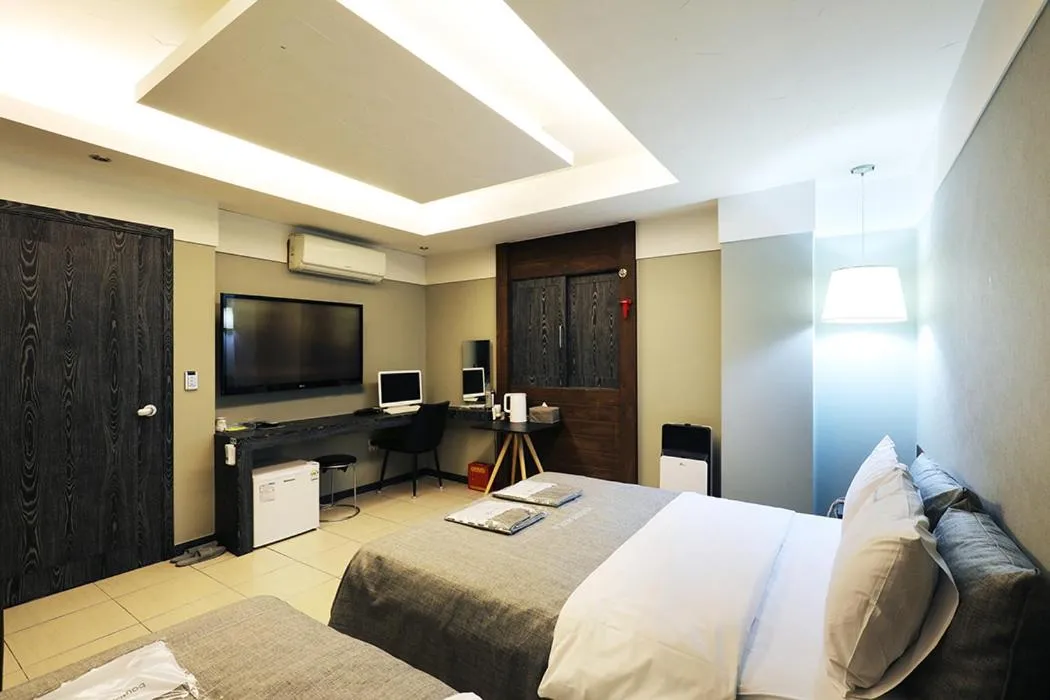 Bed in boutique hotel k Dongdaemun