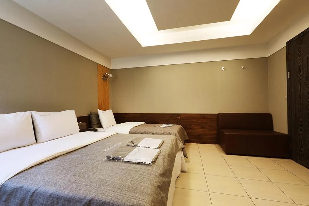 Bed in boutique hotel k Dongdaemun