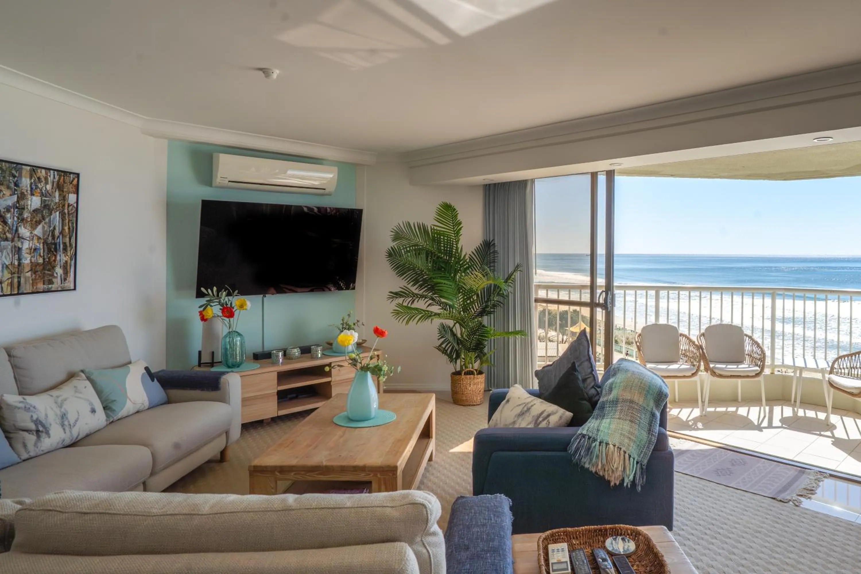 Seating area in The Breakers