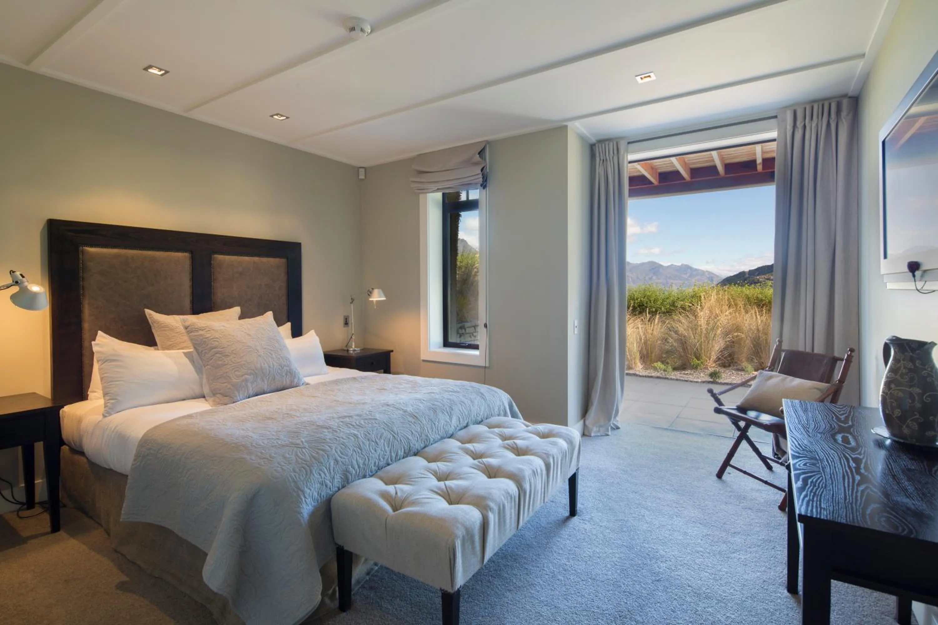 Bedroom, Bed in Commonage Villas by Staysouth