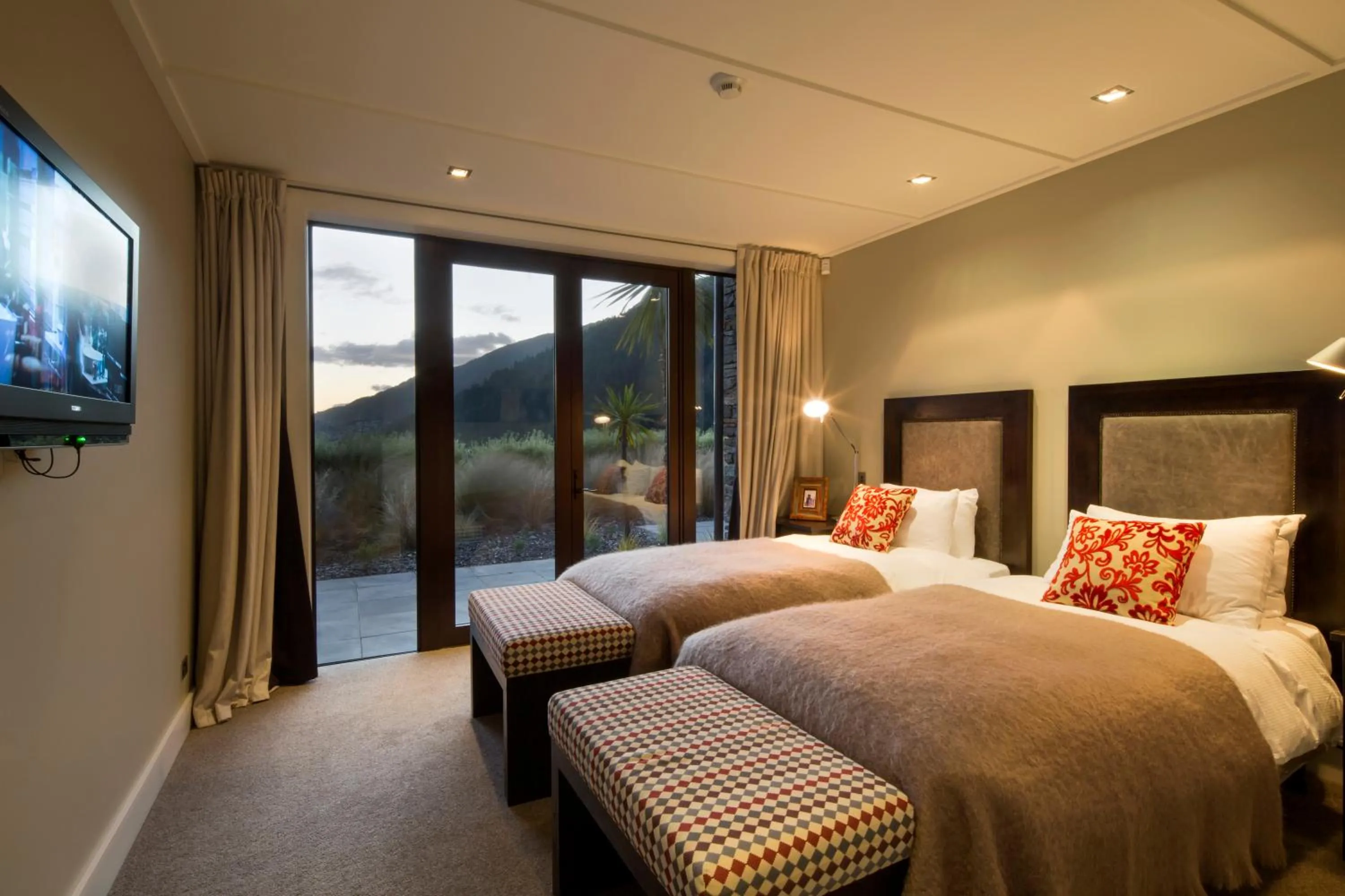 Bedroom, Bed in Commonage Villas by Staysouth