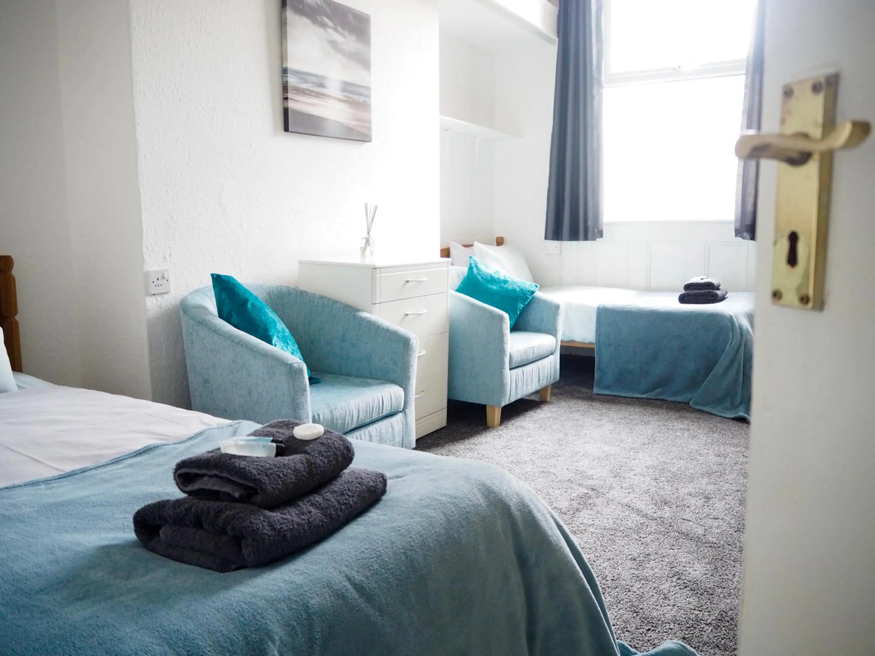 Bedroom, Bed in Carlton House Guesthouse