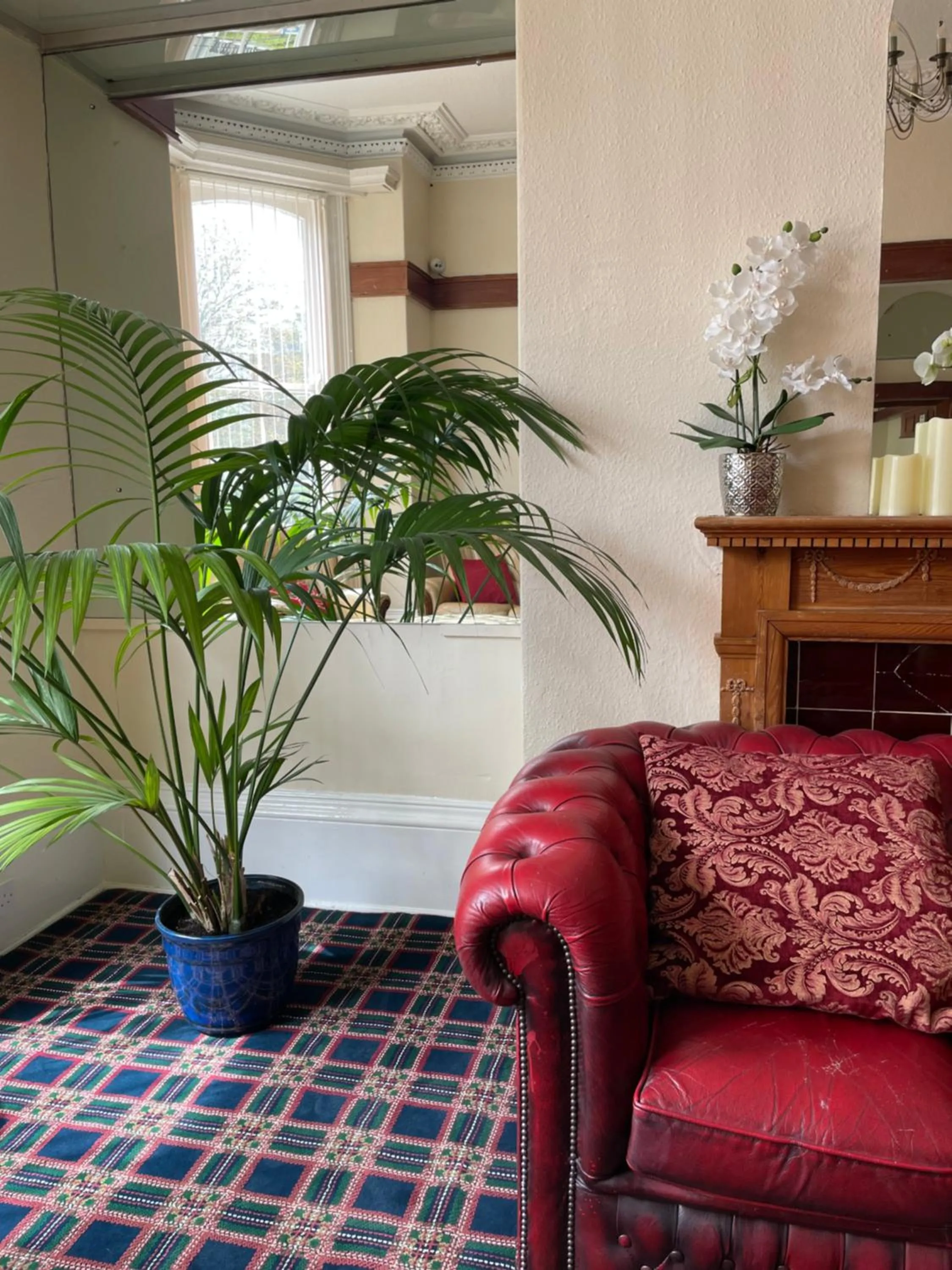 Seating area in Carlton House Guesthouse