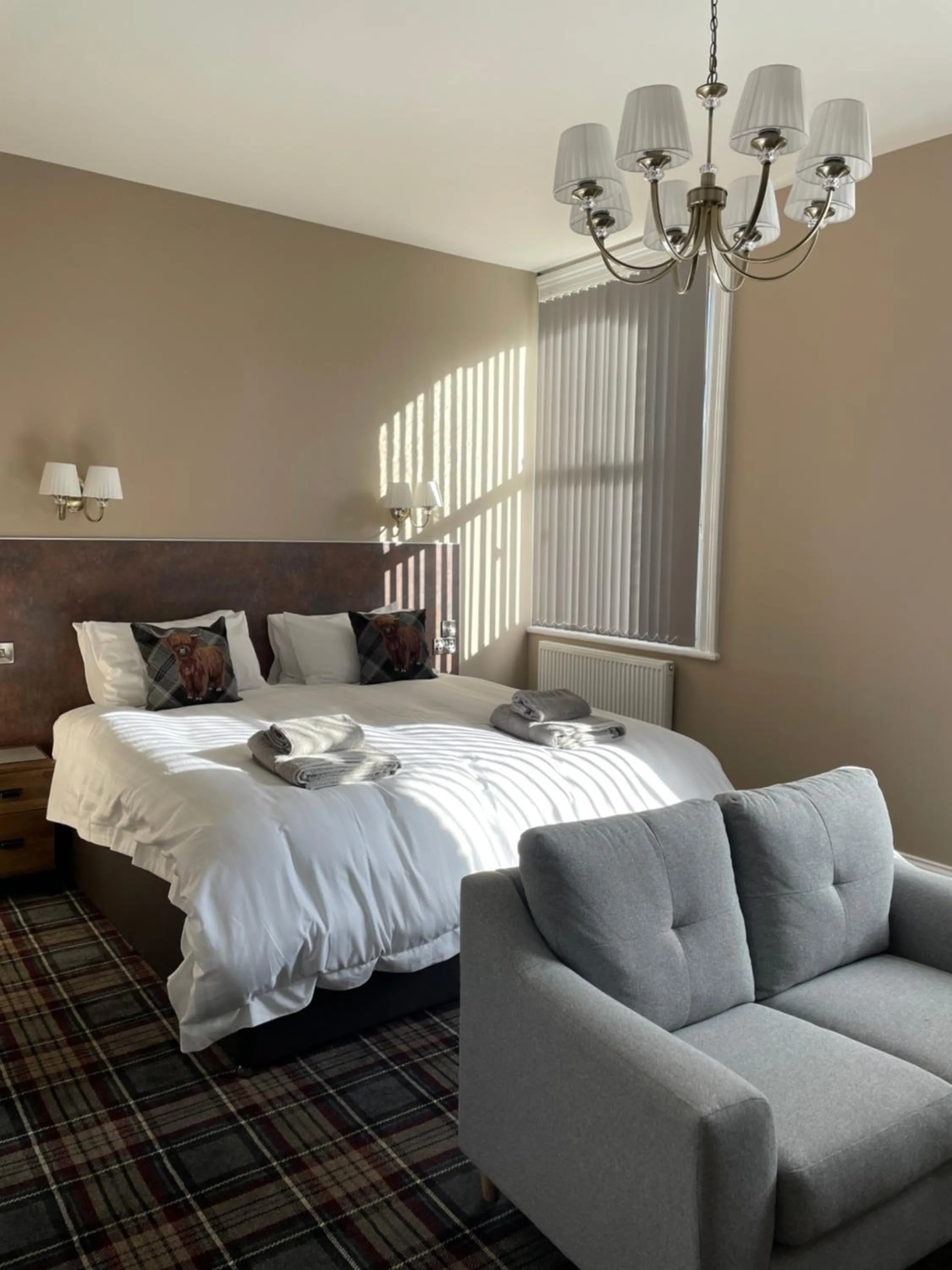 Bed in Carlton House Guesthouse
