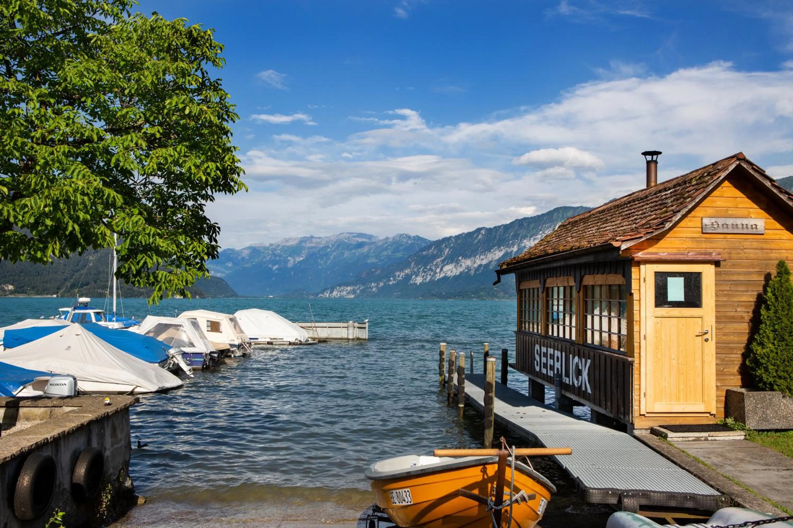 Sauna in Strandhotel Seeblick