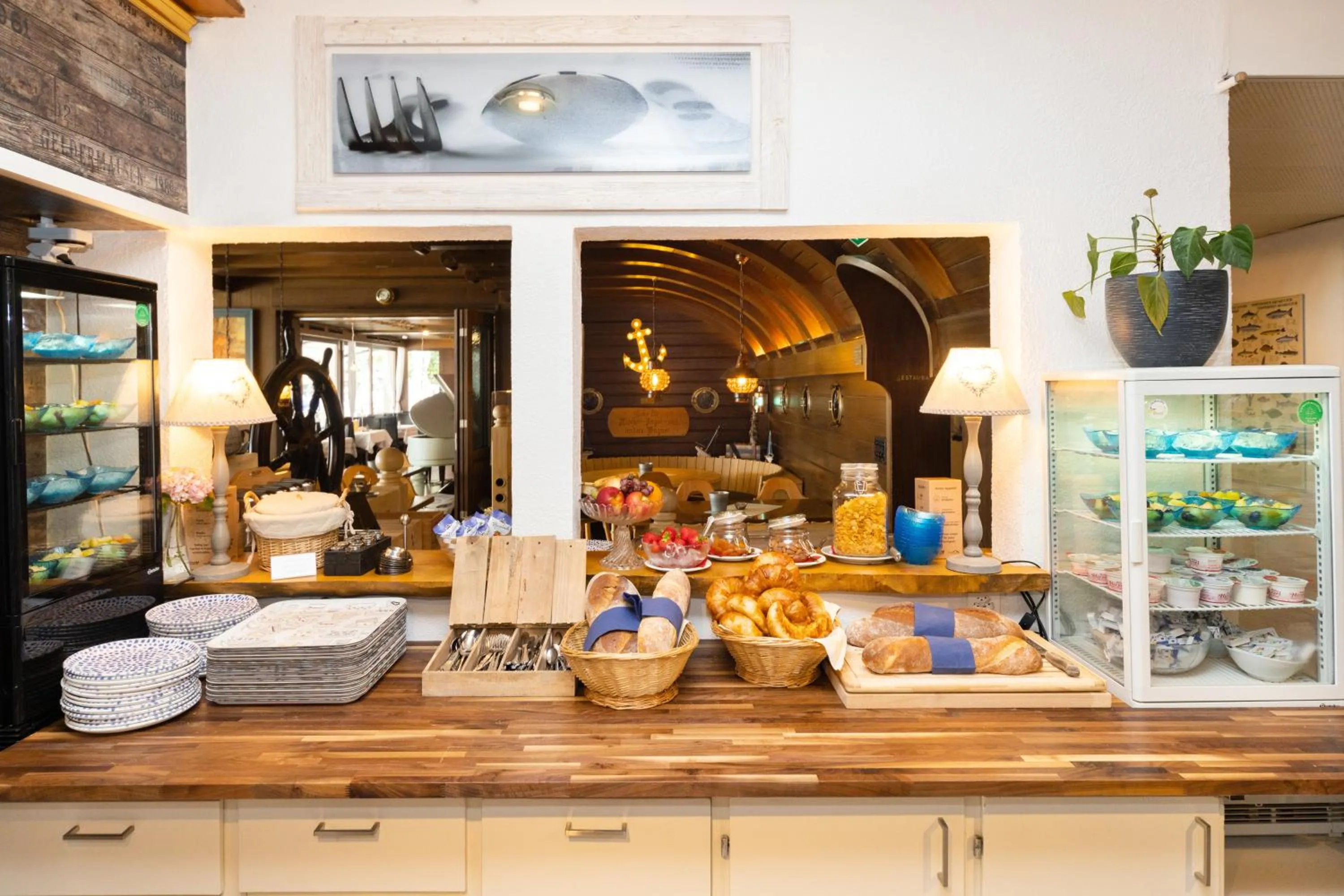 Restaurant/places to eat in Strandhotel Seeblick