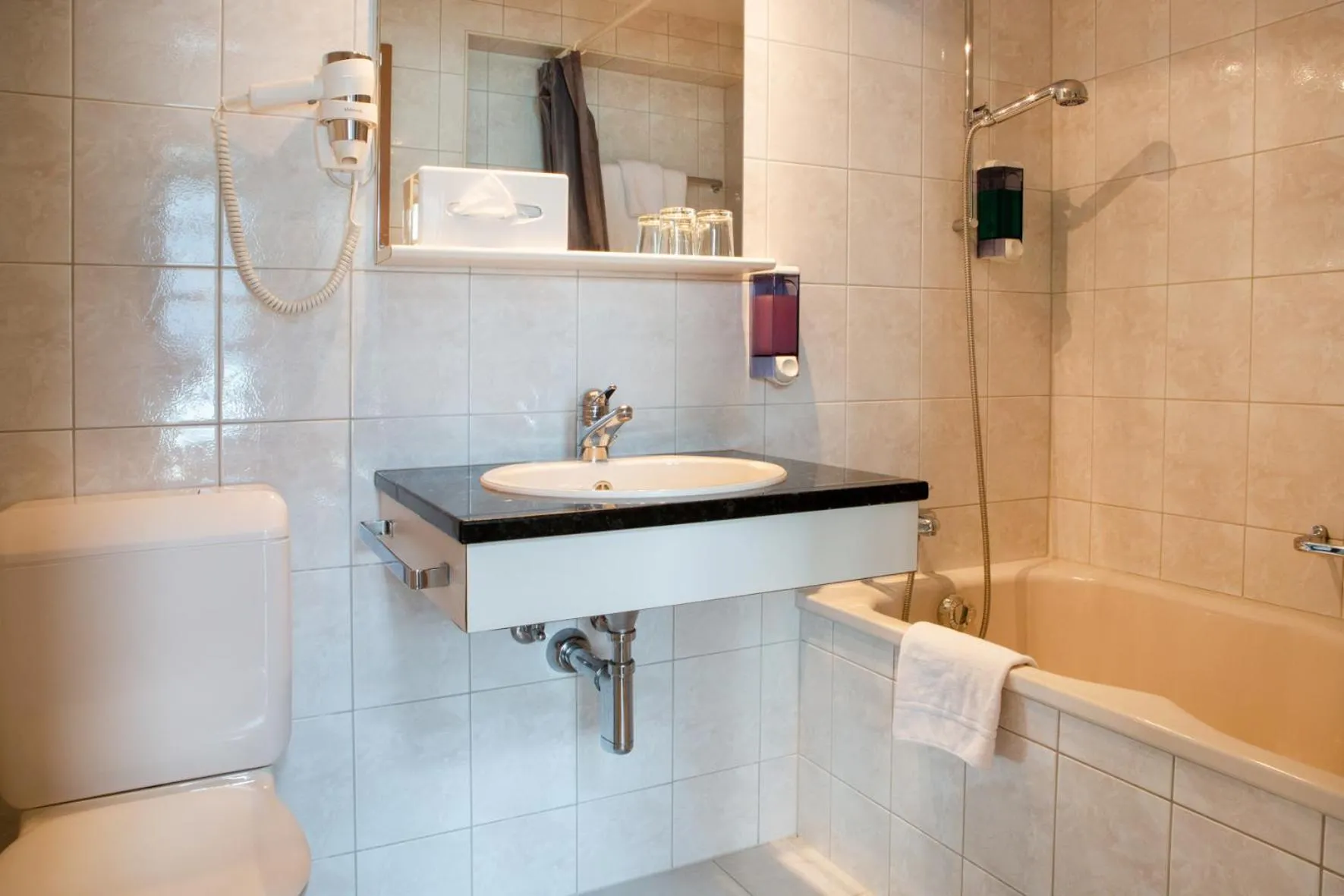 Bathroom in Strandhotel Seeblick