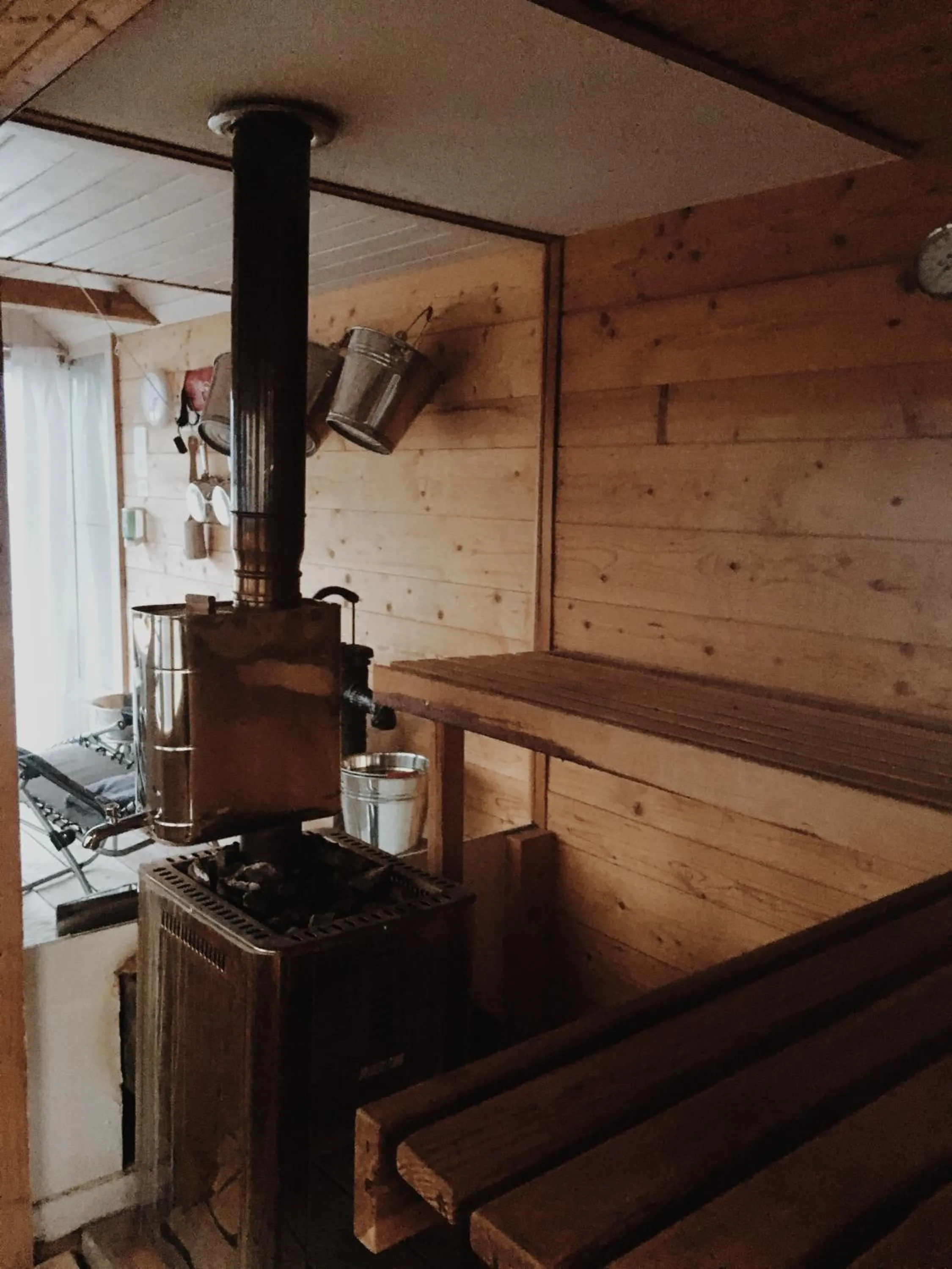 Sauna in Strandhotel Seeblick