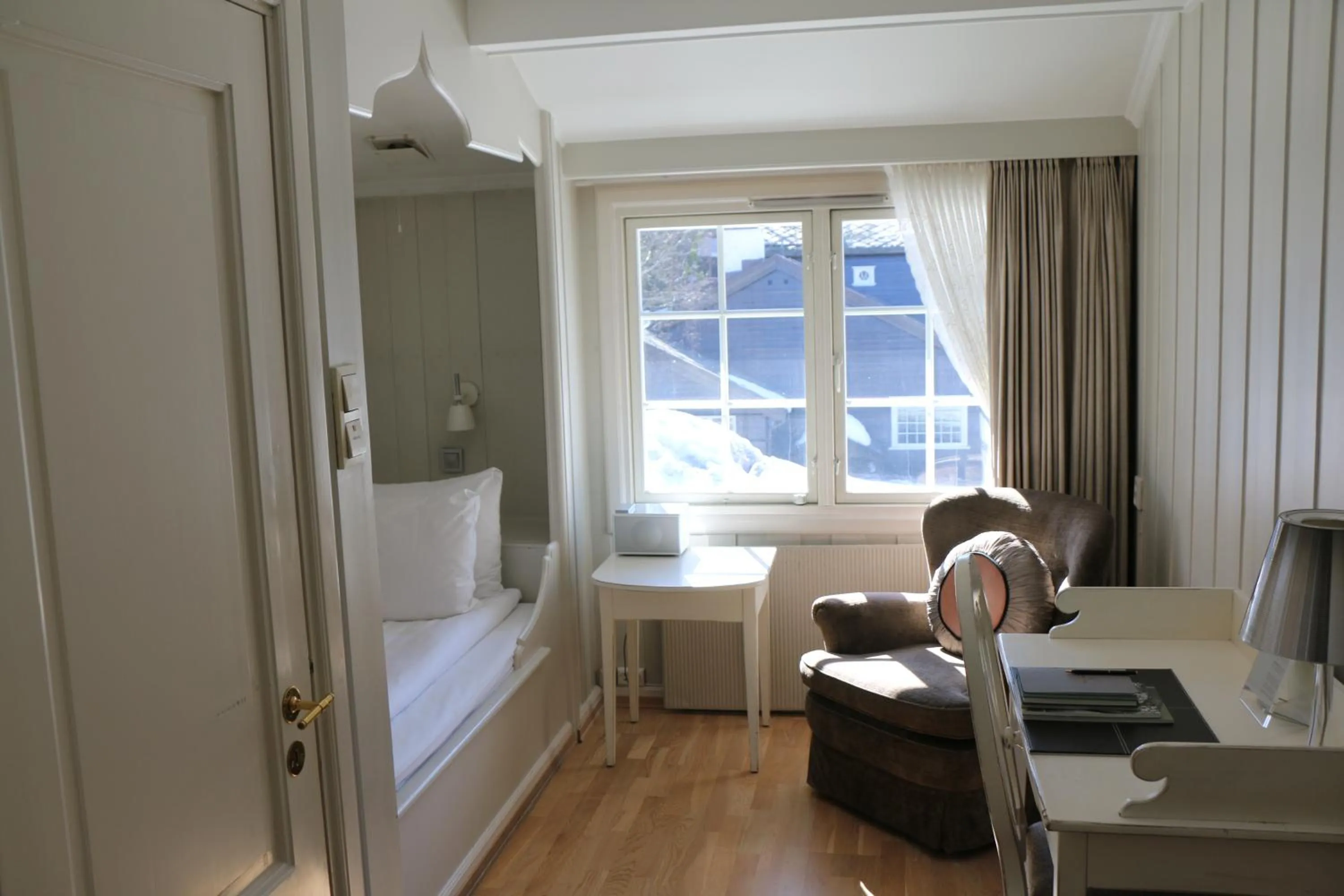 Bedroom, Bed in Lysebu Hotel