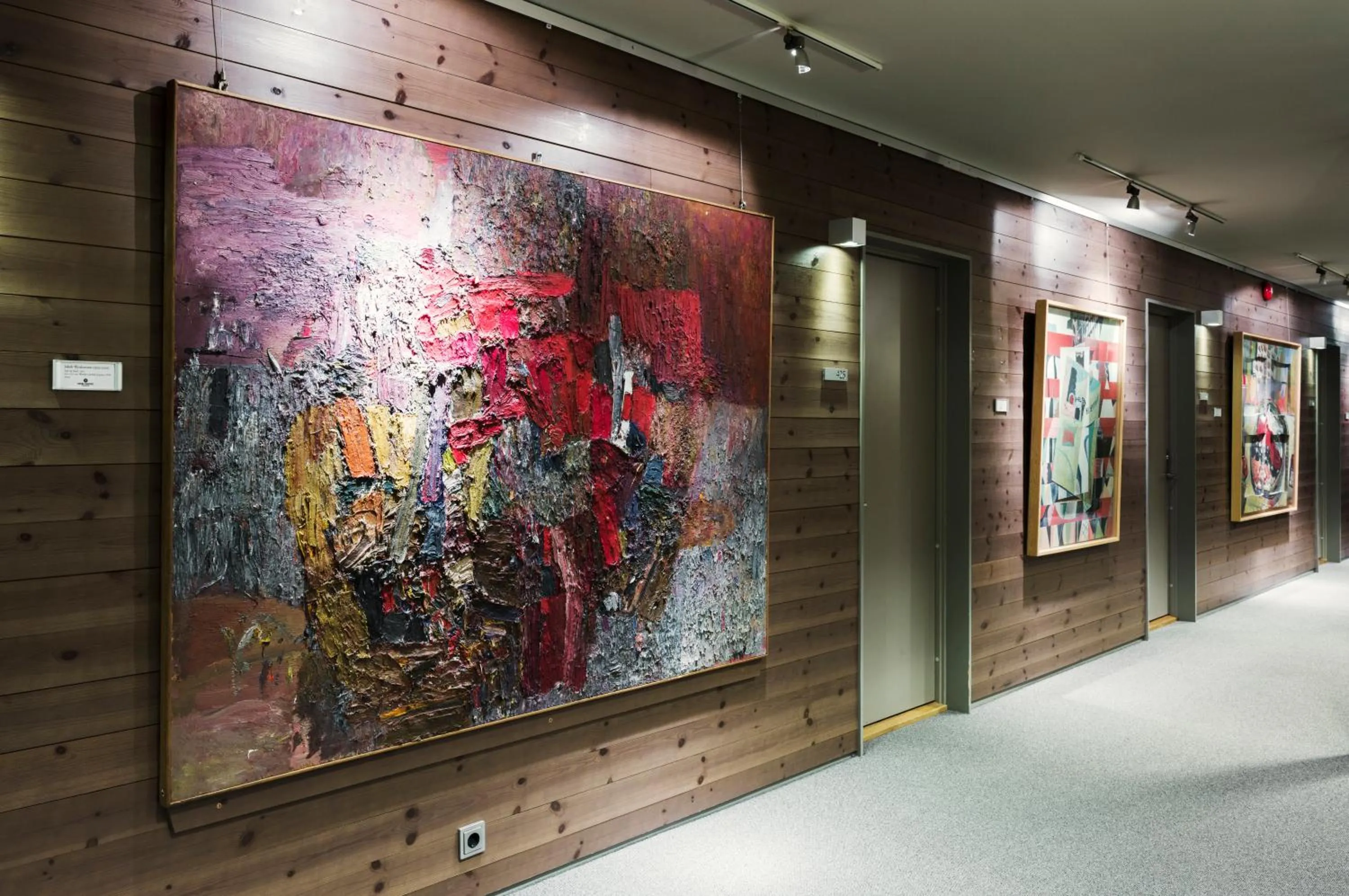 Decorative detail in Lysebu Hotel