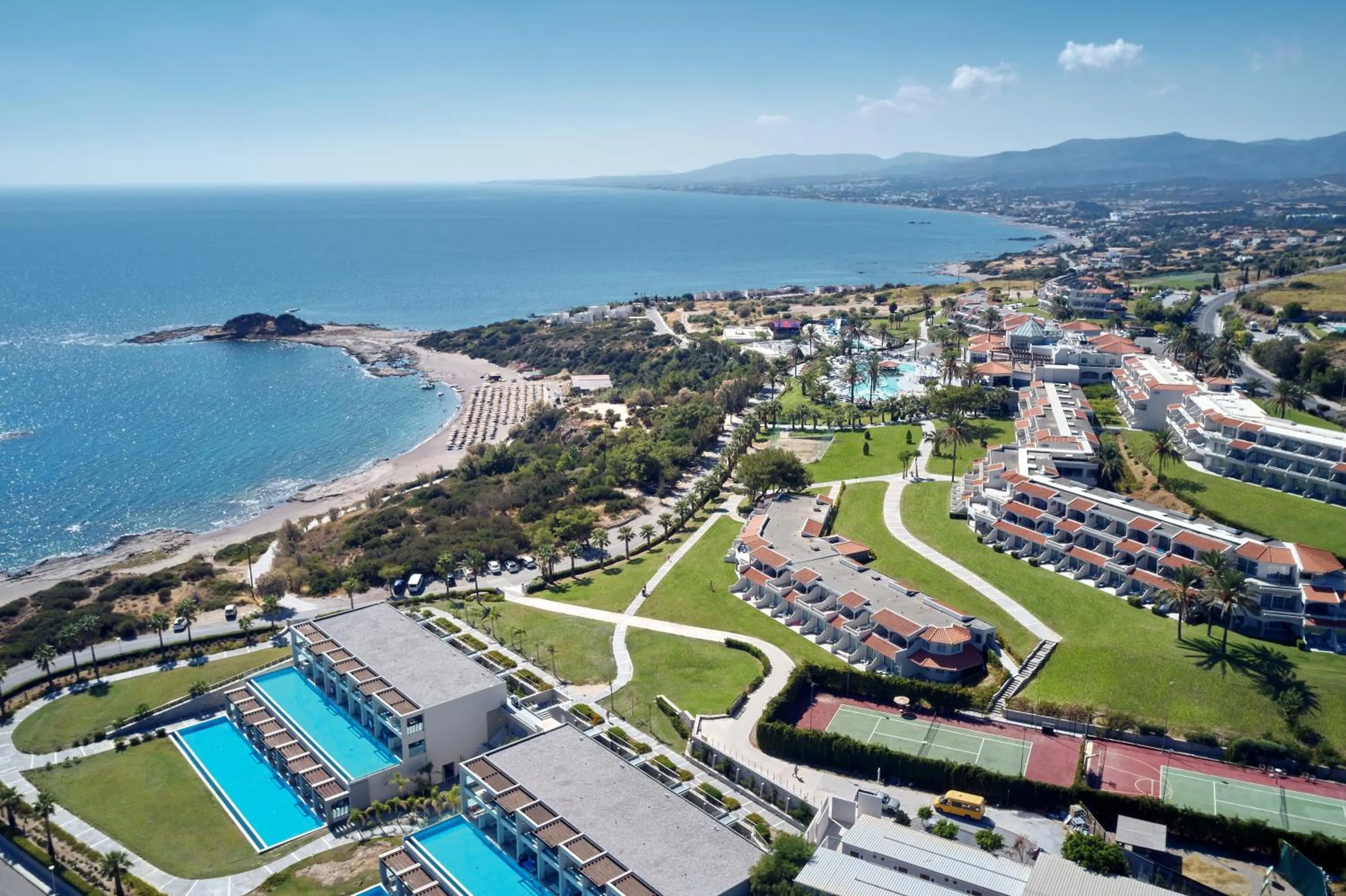 Property building in Rodos Princess Beach Hotel