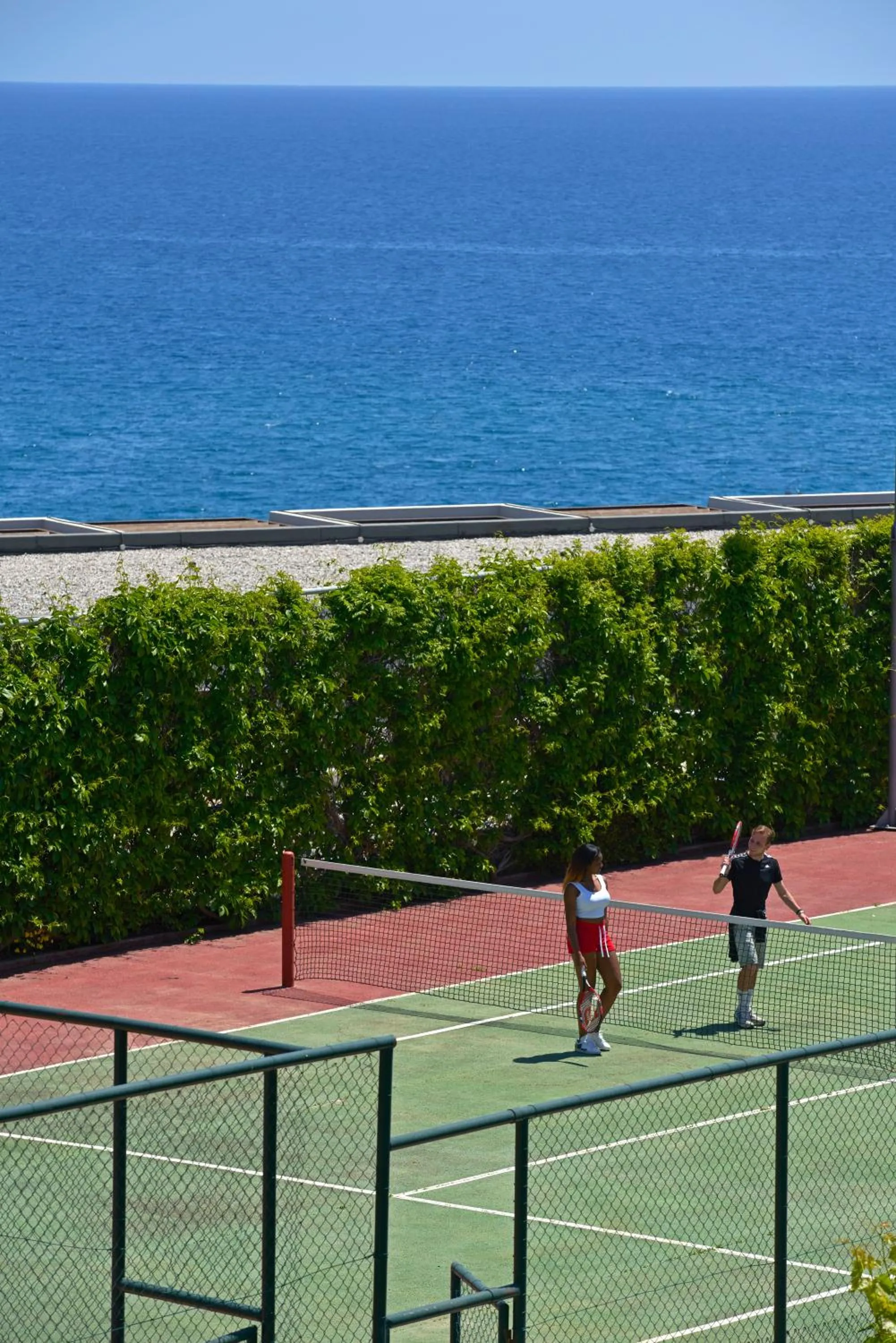 Tennis court in Rodos Princess Beach Hotel