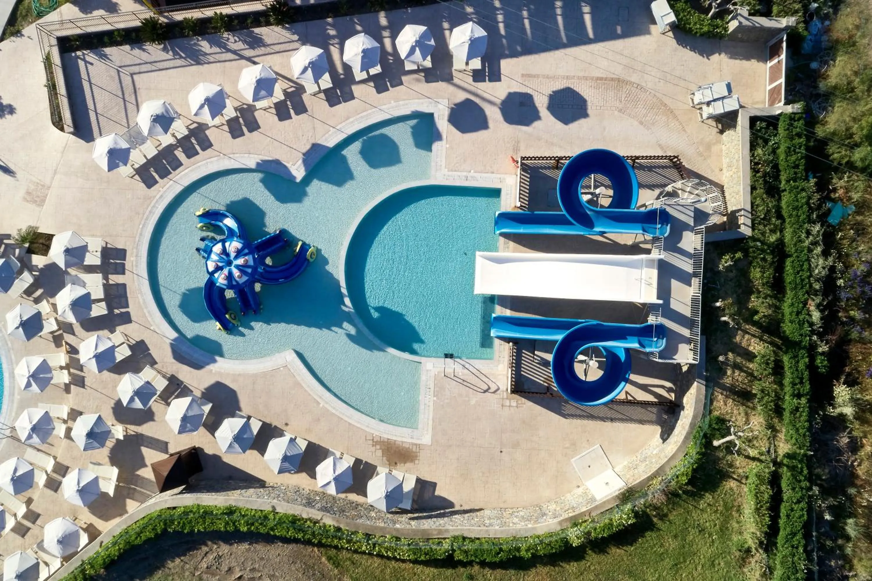 Bird's eye view in Rodos Princess Beach Hotel