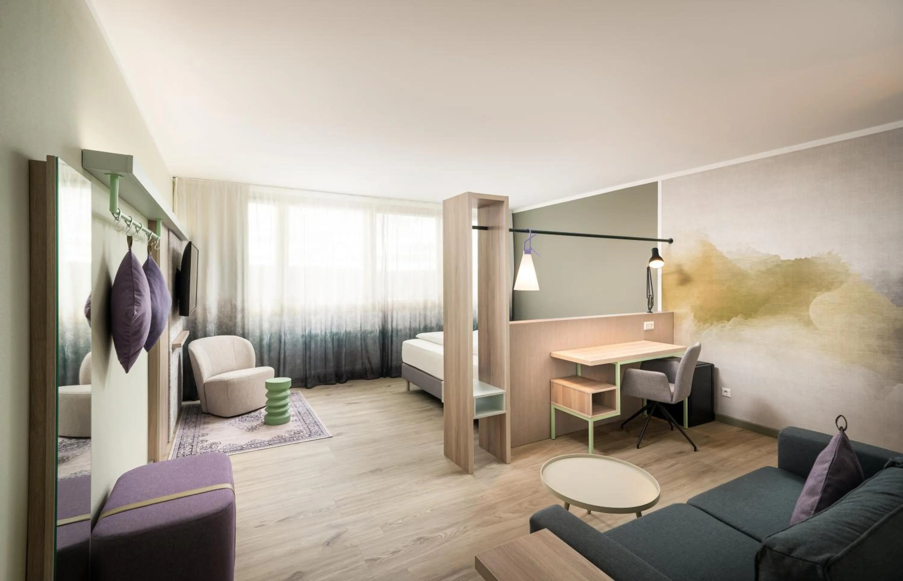 Living room in elaya hotel stuttgart ludwigsburg ehemals Abacco by Rilano