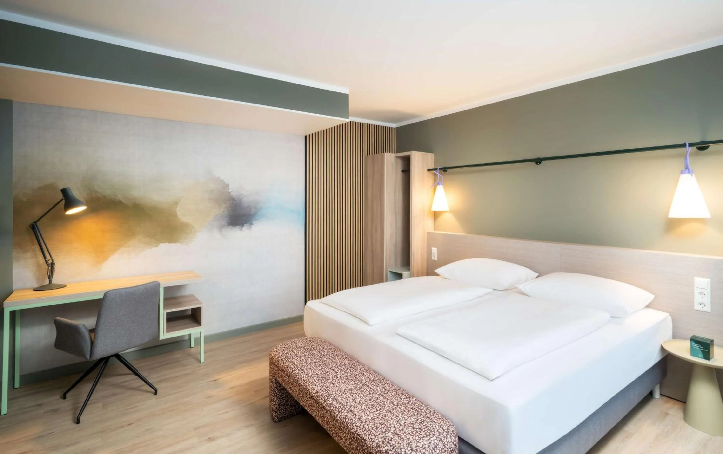 Photo of the whole room, Bed in elaya hotel stuttgart ludwigsburg ehemals Abacco by Rilano