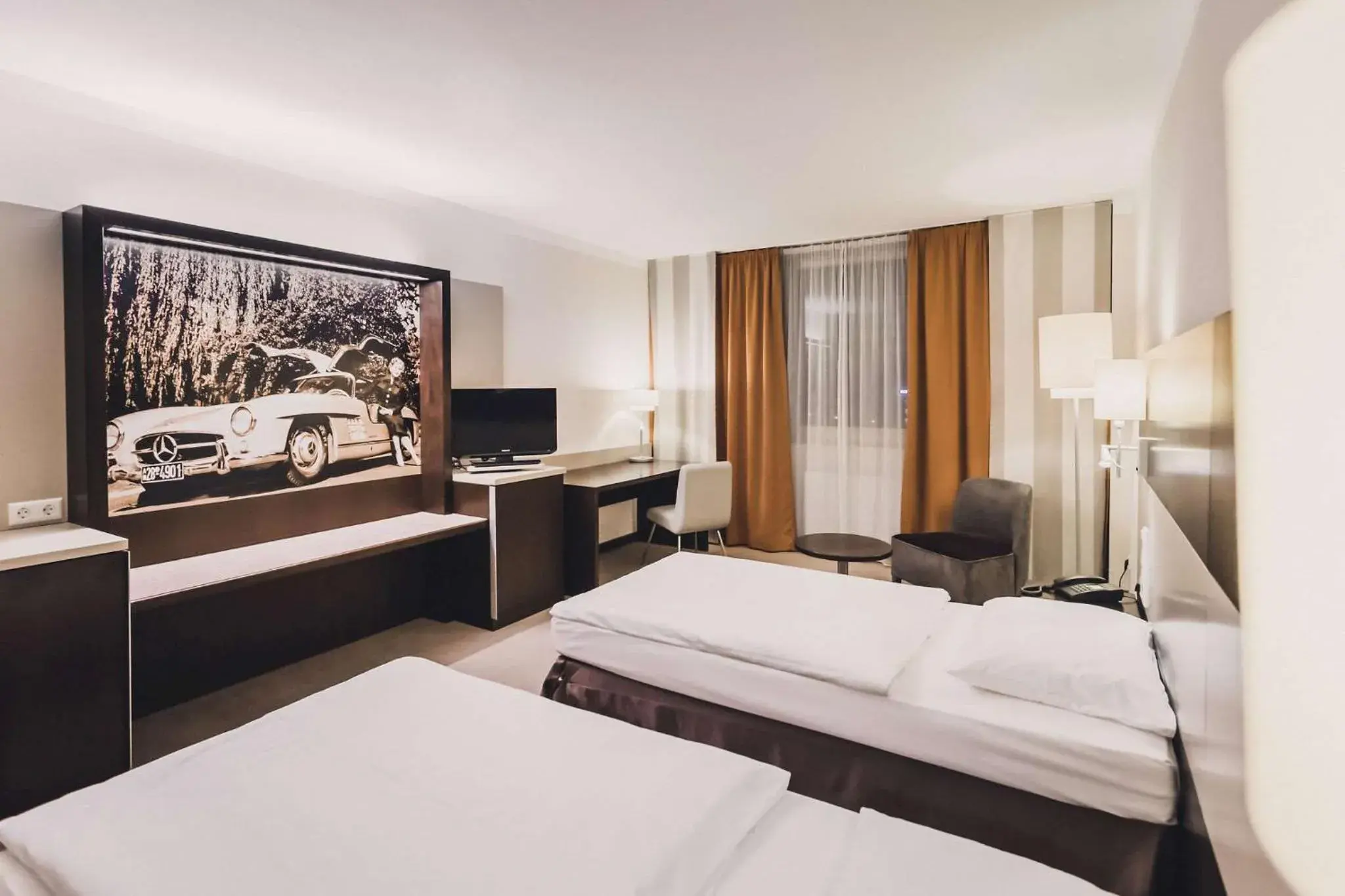 Economy Twin Room in elaya hotel stuttgart ludwigsburg ehemals Abacco by Rilano Economy Twin Room in elaya hotel stuttgart ludwigsburg ehemals Abacco by Rilano