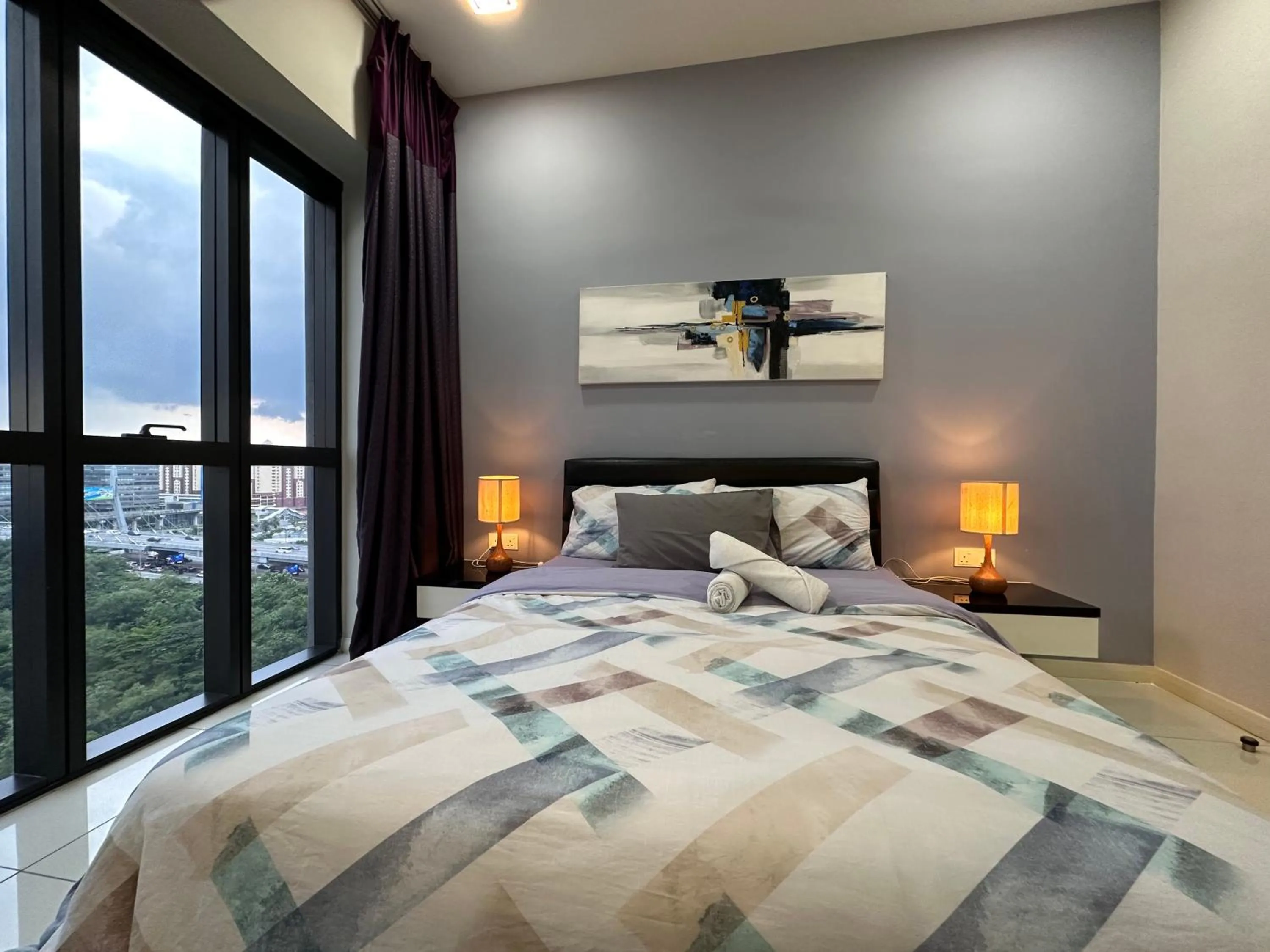 Bed in Takuro Homestay