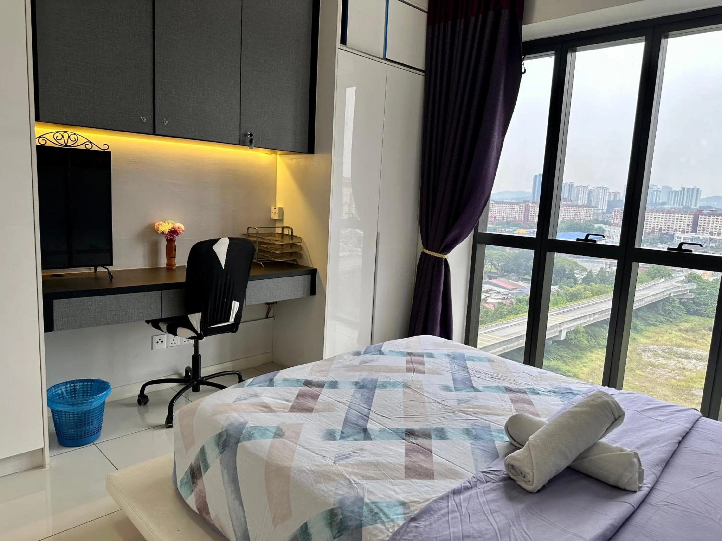 Bed in Takuro Homestay