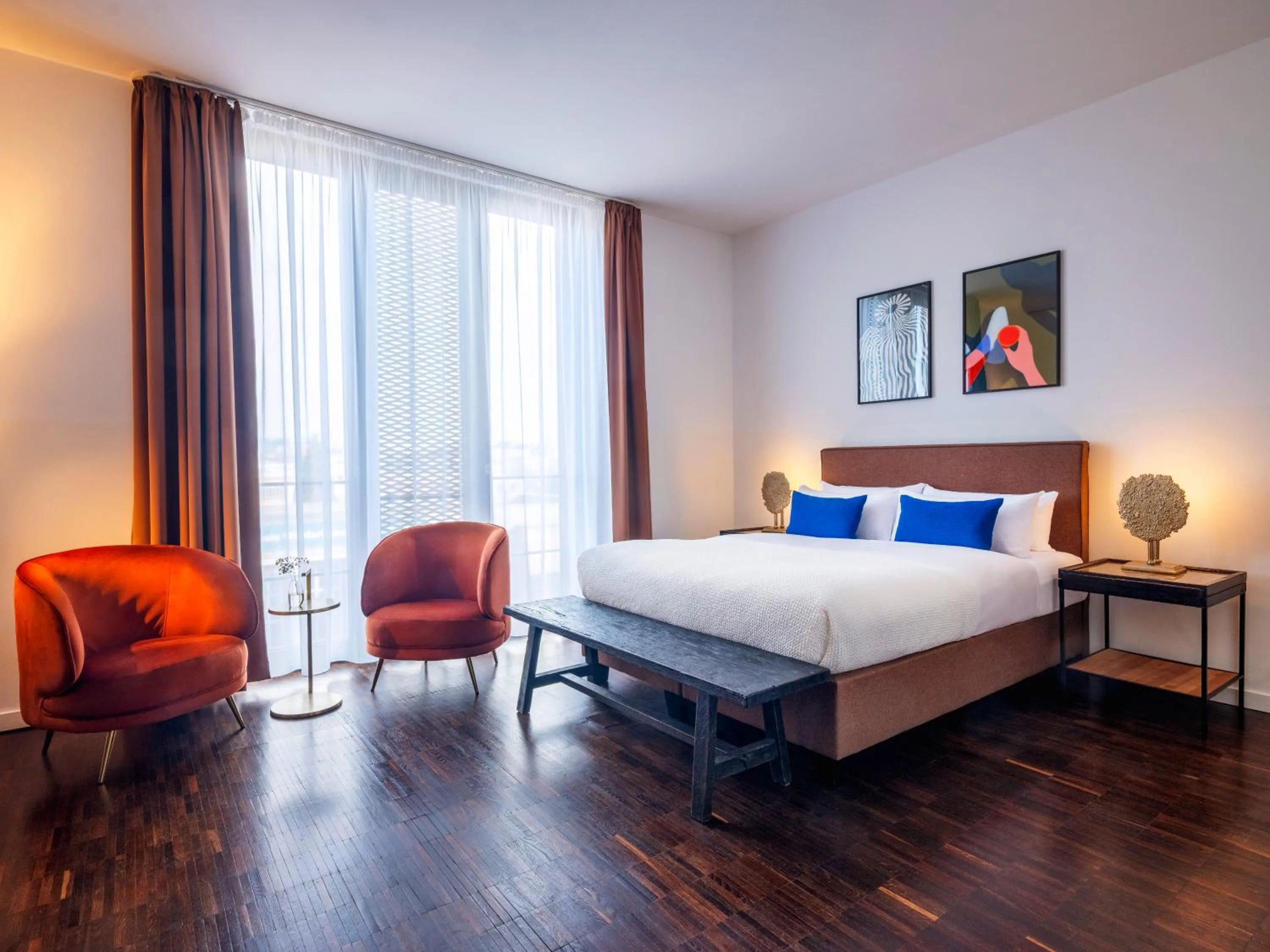 Bed in Numa Berlin Weinmeister